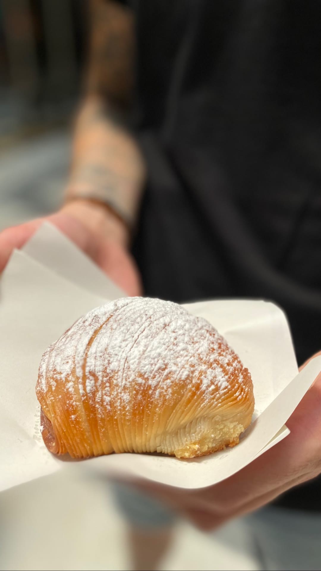 Sfogliatella in Napoli