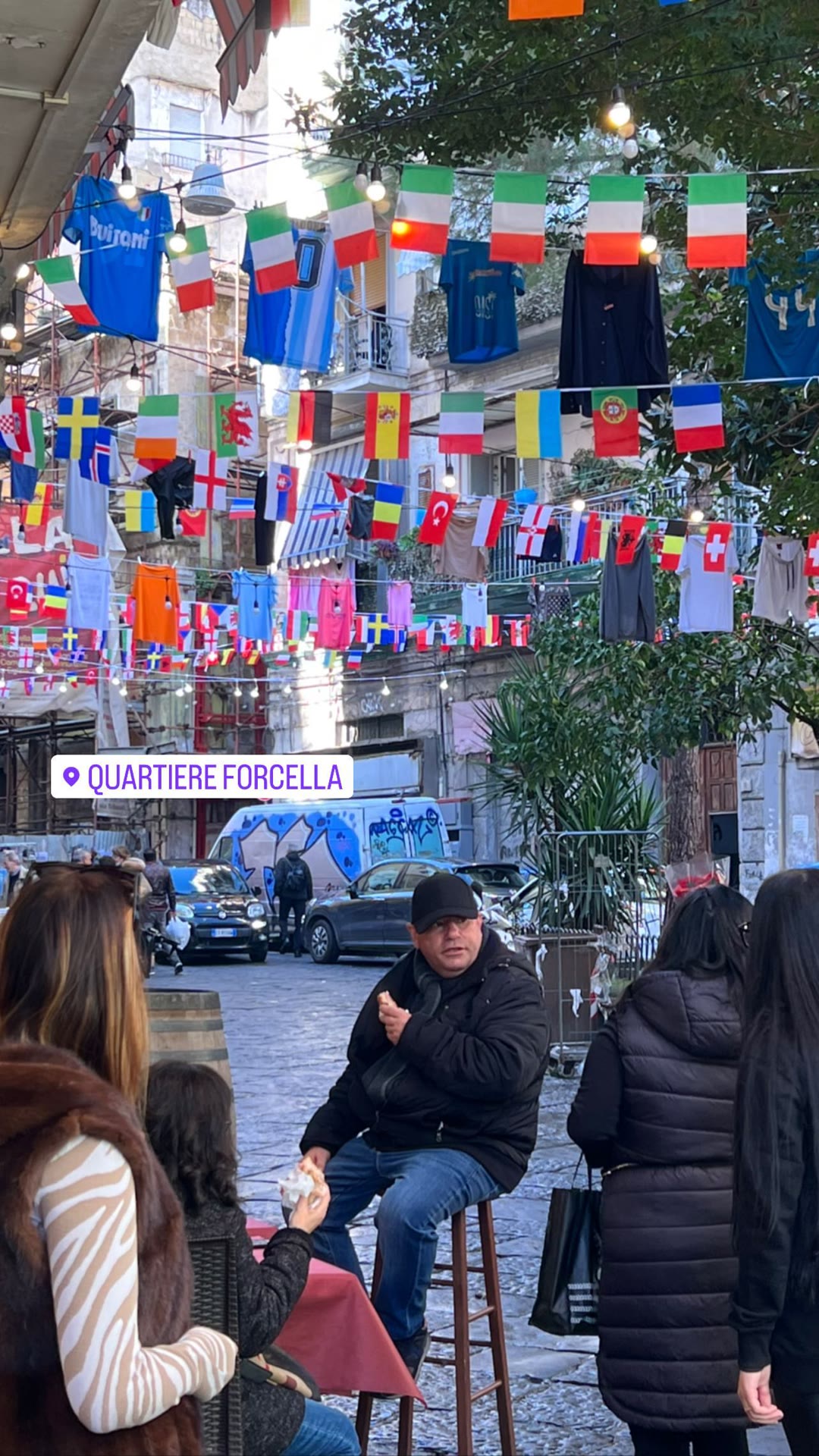 Quartiere Forcella, Naples street scene