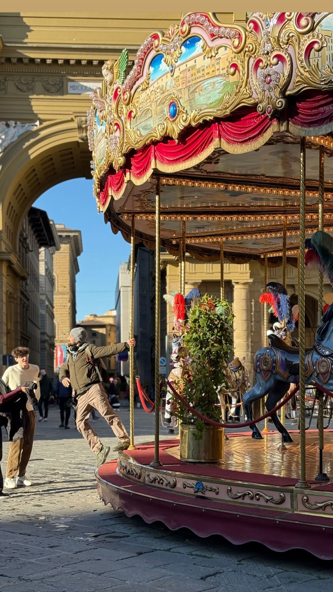 Carousel on Piazza della Repubblica, Florence