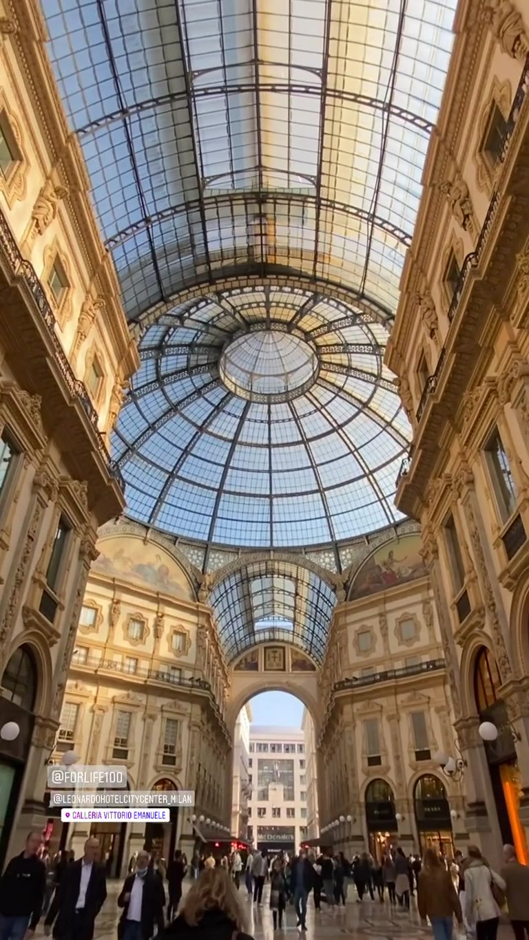 Galleria Vittorio Emanuele II, Milan