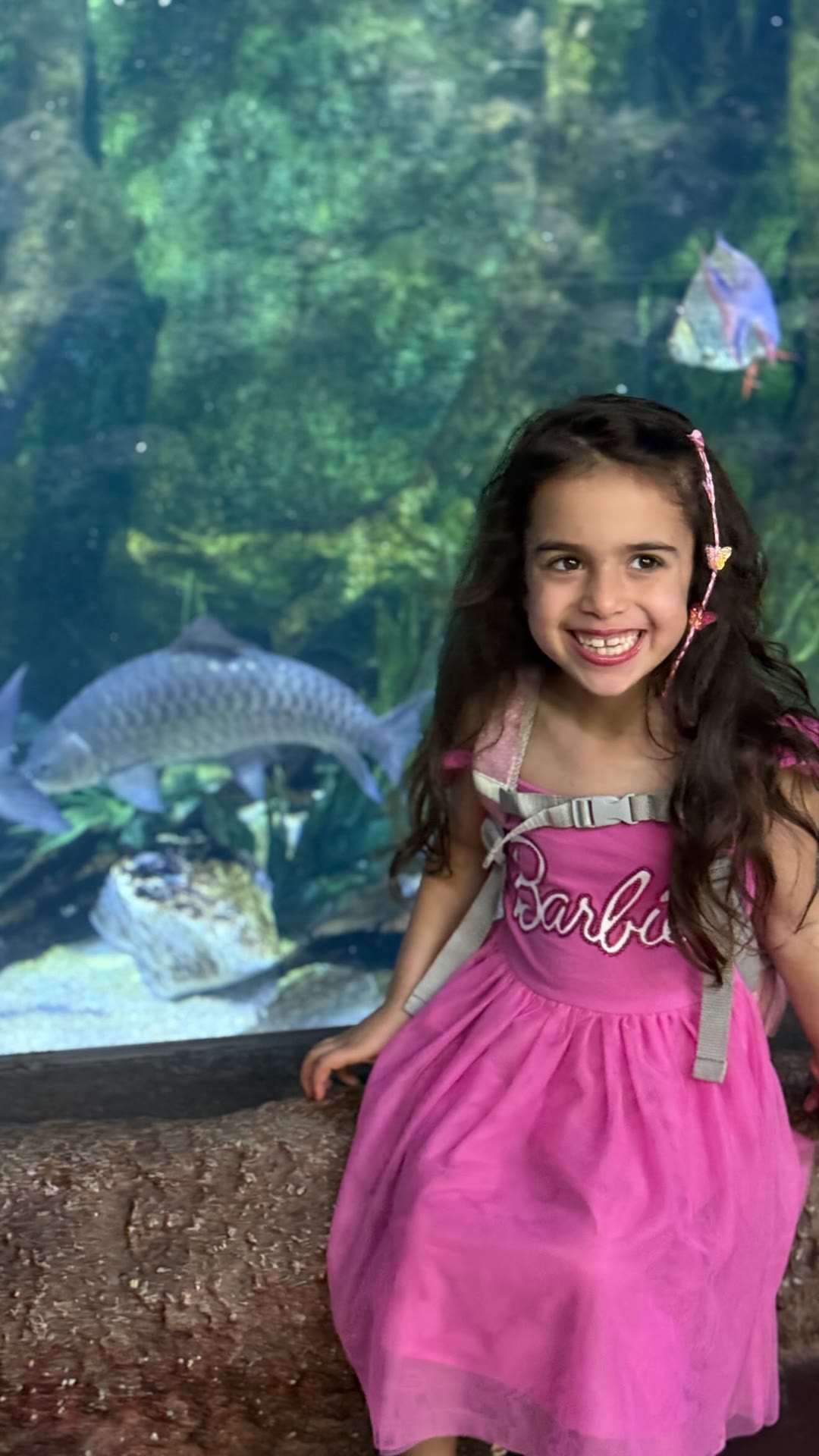 Aquarium stop with the kids in Bangkok