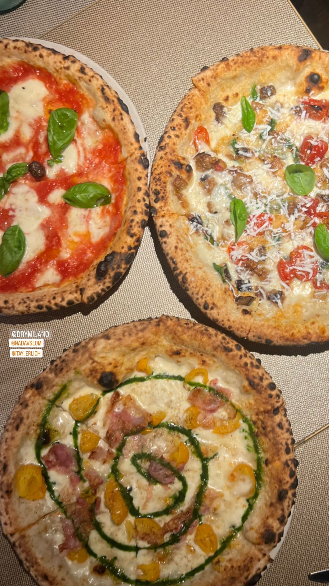 Pizza at Dry Milano