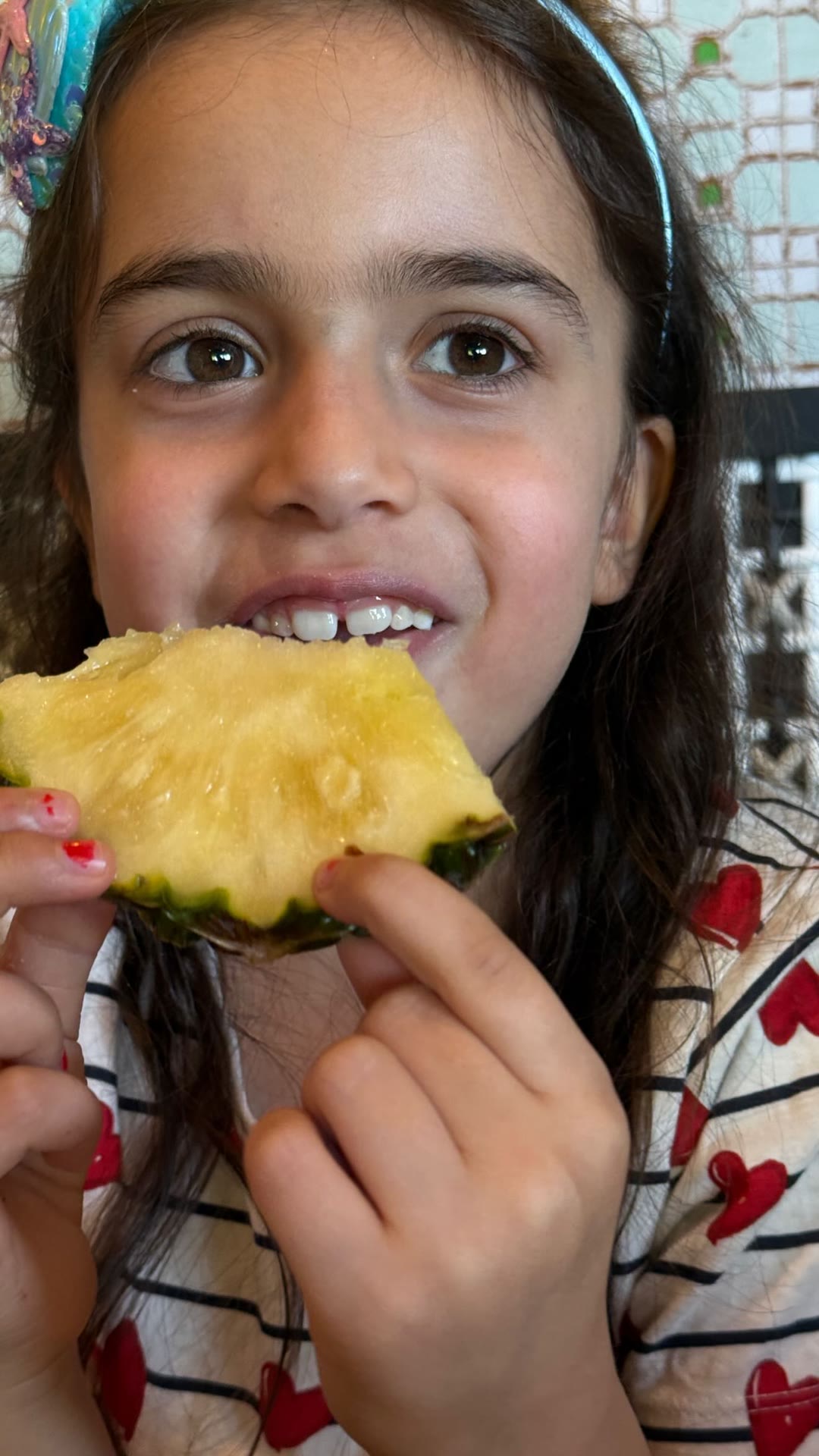 Fresh pineapple in Bangkok