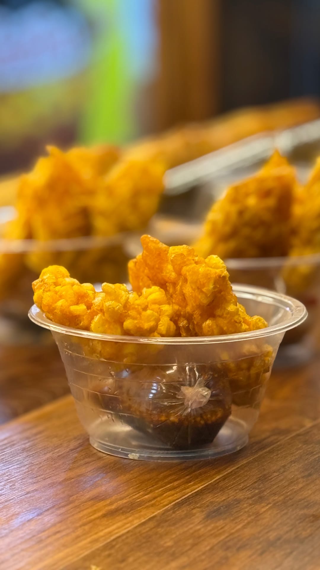 Cheesy street snack in Bangkok