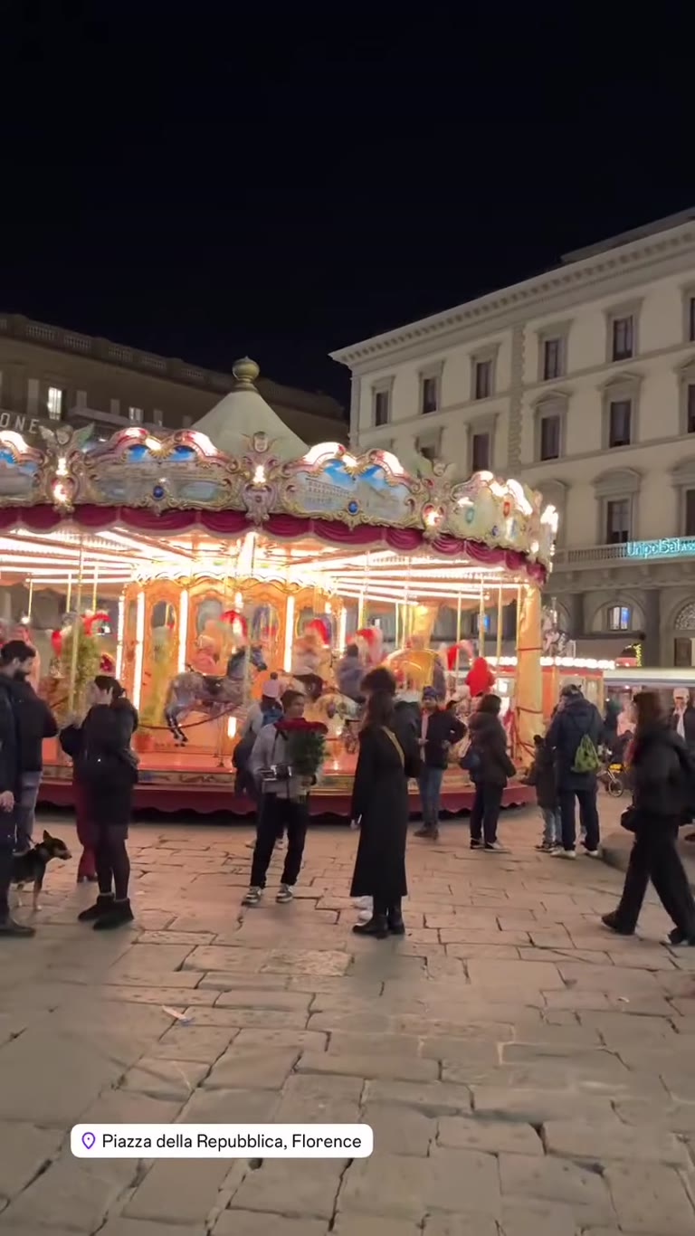 Carousel at Piazza della Repubblica, Florence