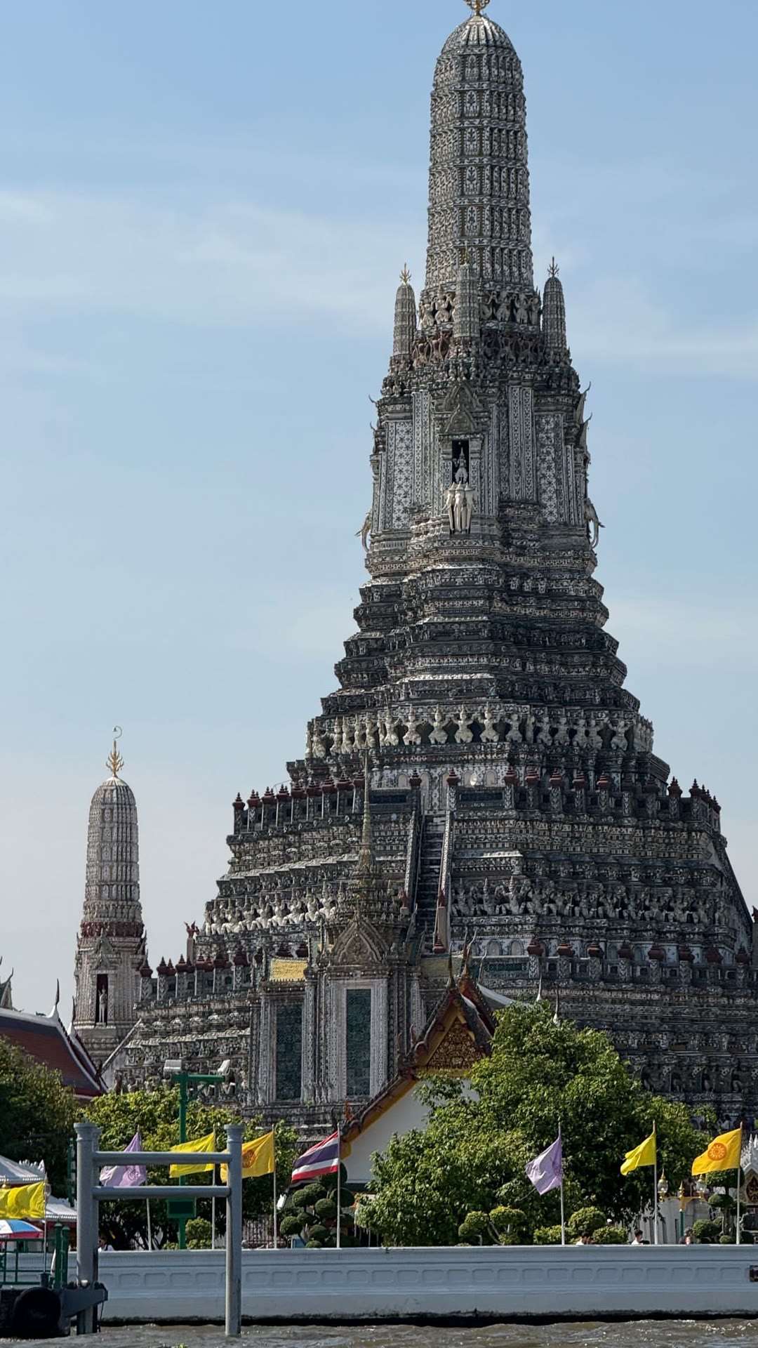 Wat Arun from the Chao Phraya, Bangkok