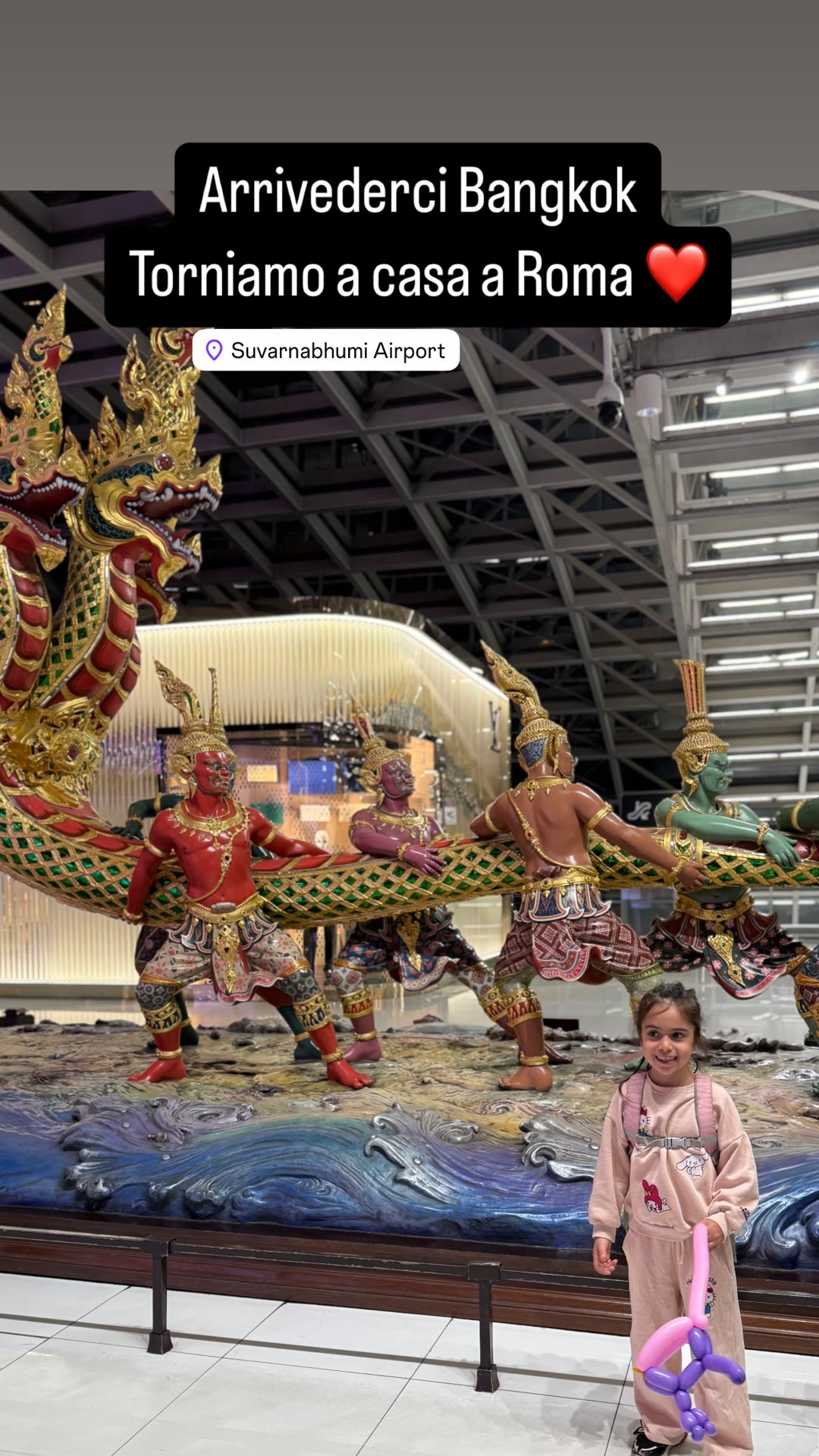 Arrivederci Bangkok: Suvarnabhumi Airport
