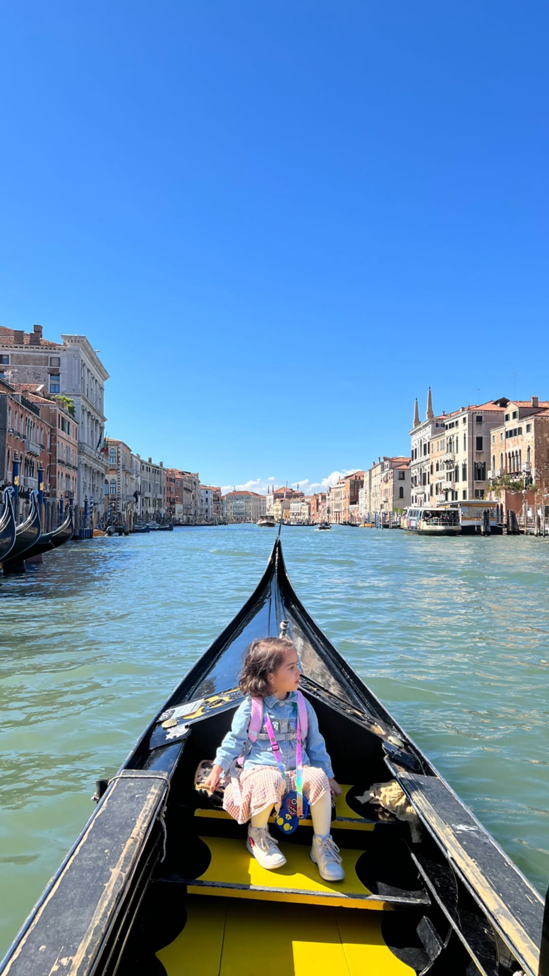 Gondola ride on Venice's Grand Canal