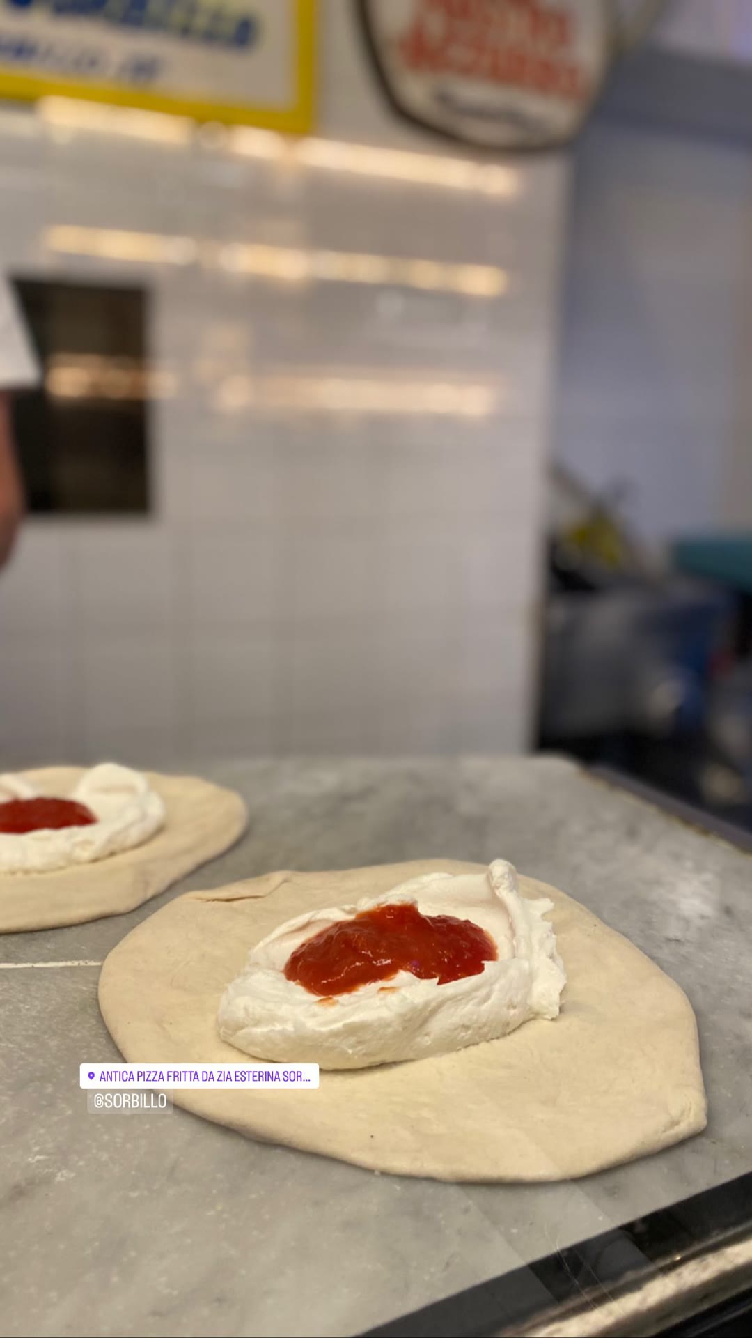 Pizza fritta at Zia Esterina Sorbillo, Napoli