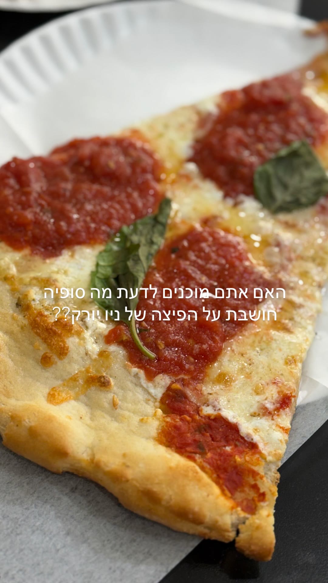 Teasing a verdict on New York pizza