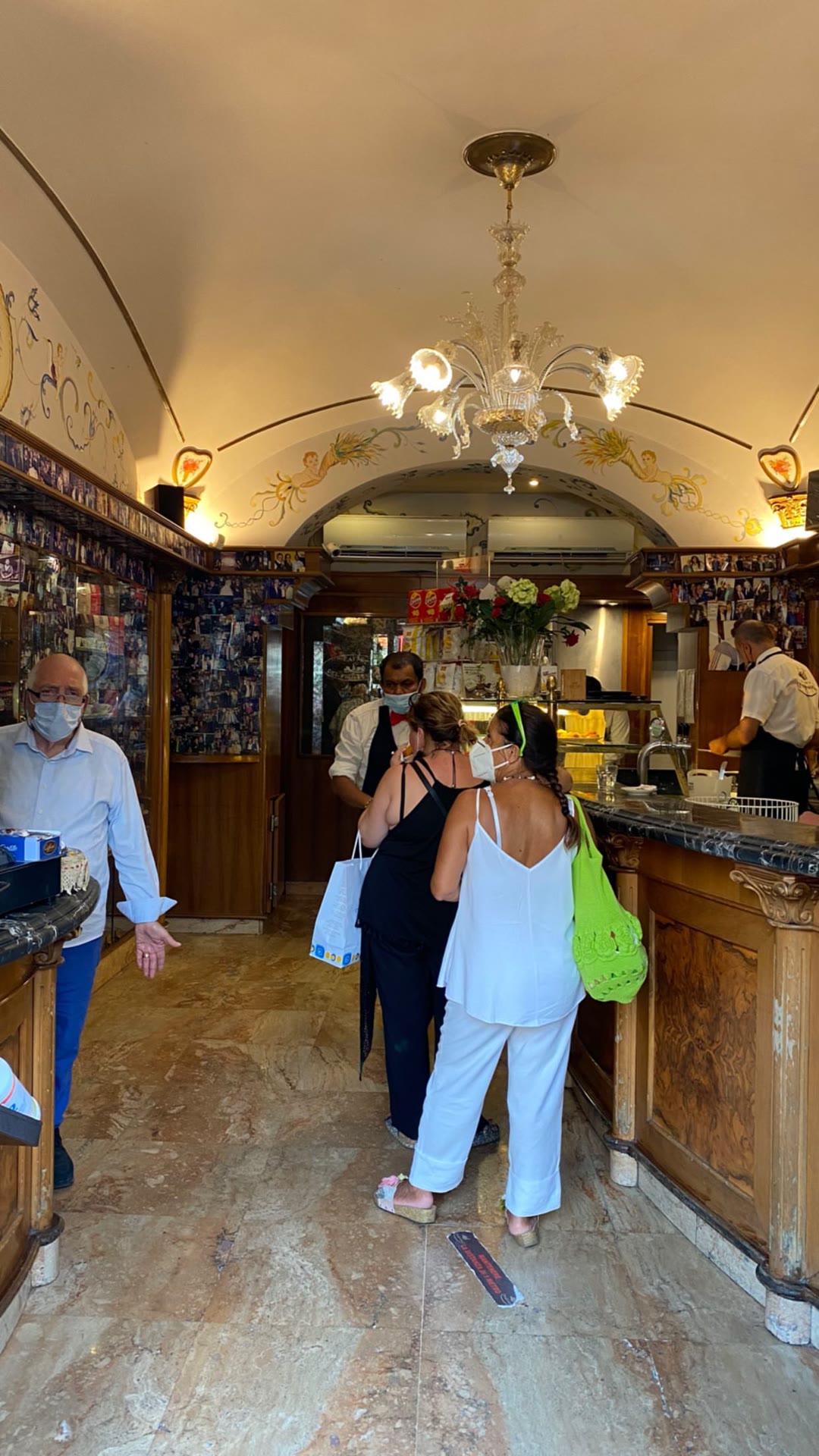 Historic Naples pastry bar