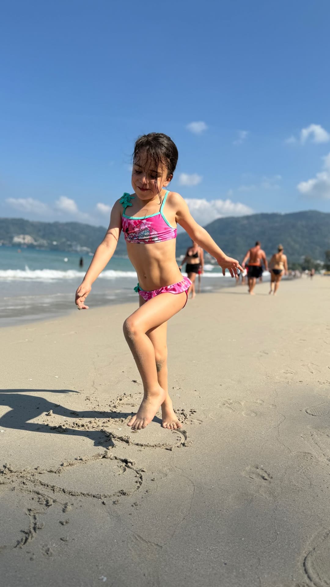 Beach day in Phuket with the kids