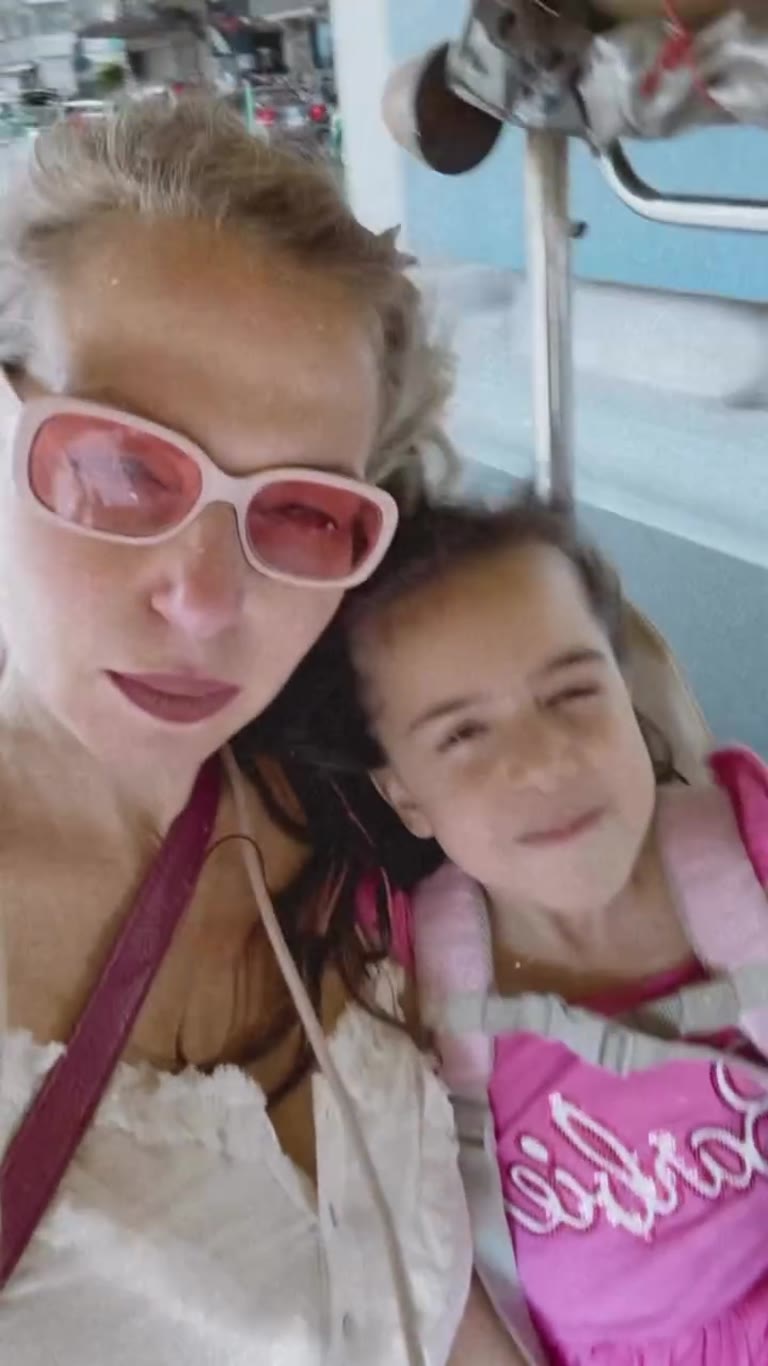 Tuk-tuk selfie with my daughter in Bangkok