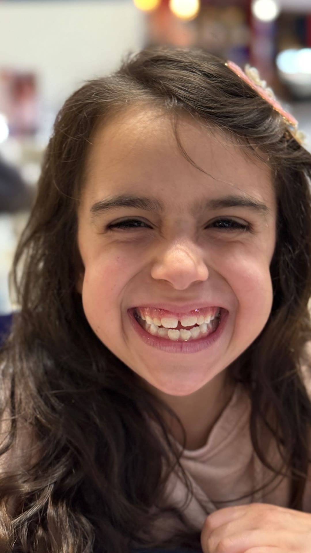 Smiling girl on the Bangkok trip