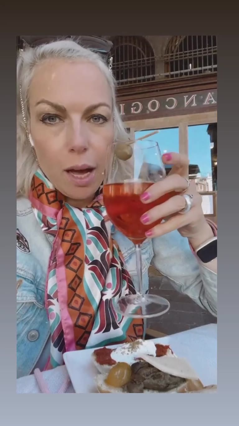 Aperol Spritz at Osteria Bancogiro, Venice