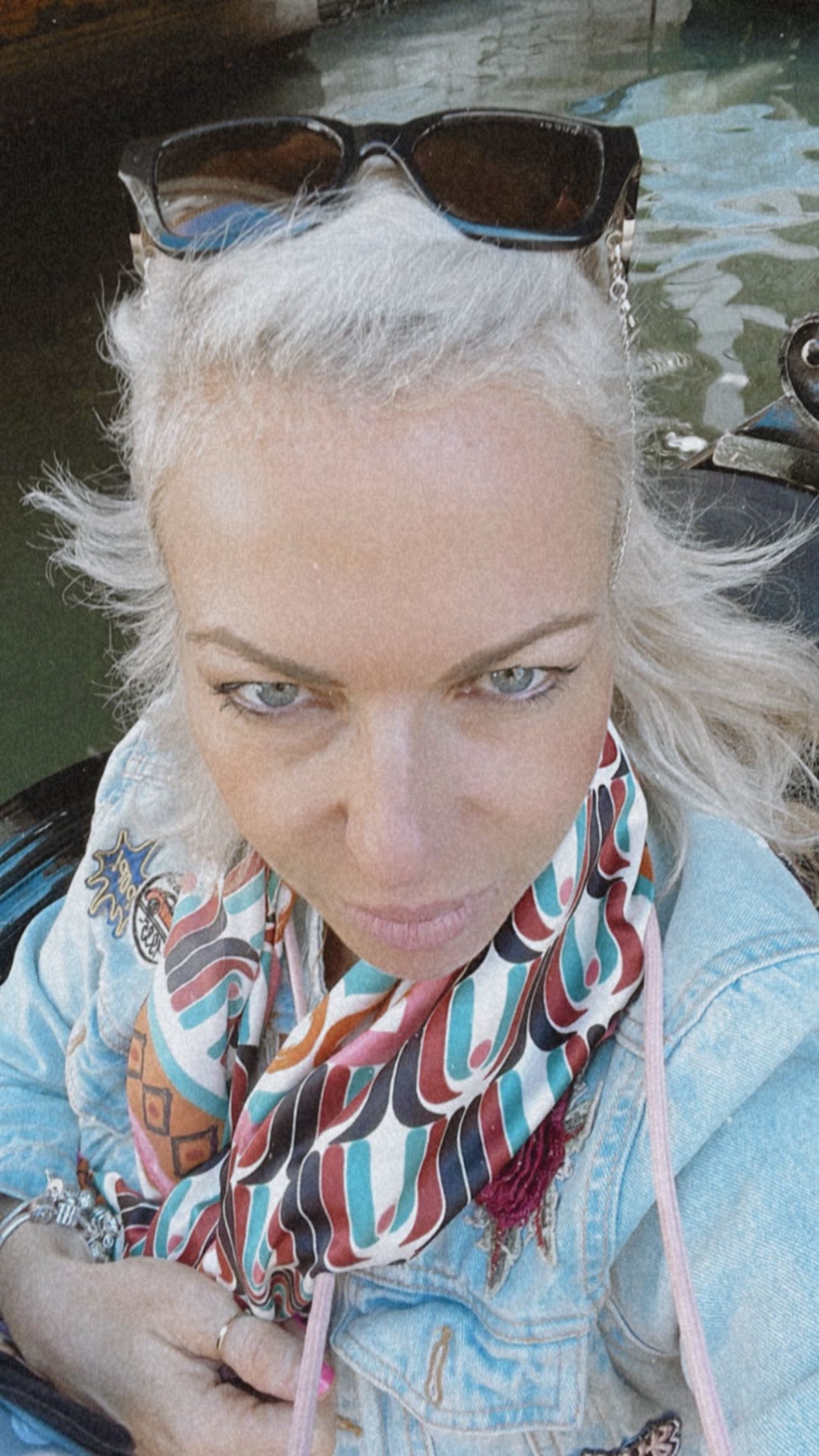 Selfie on a Venice canal