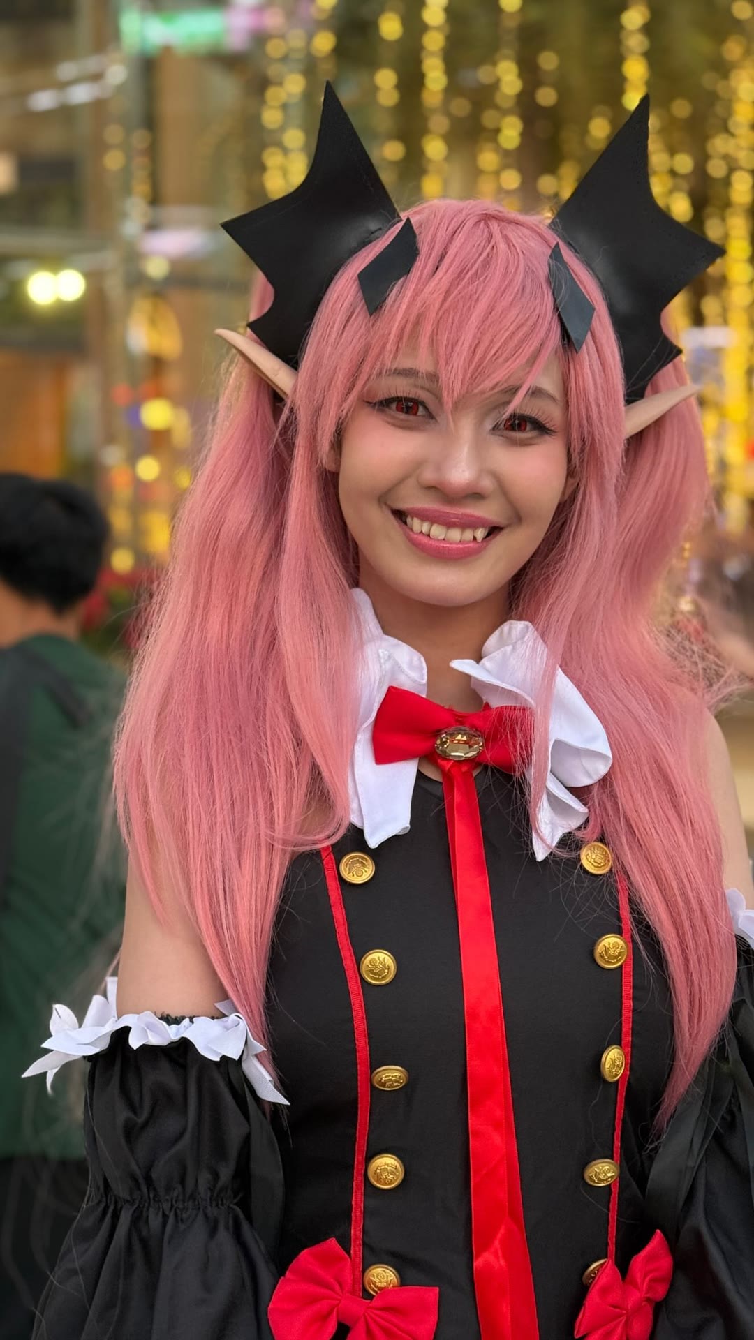 Anime cosplayer on the street in Bangkok