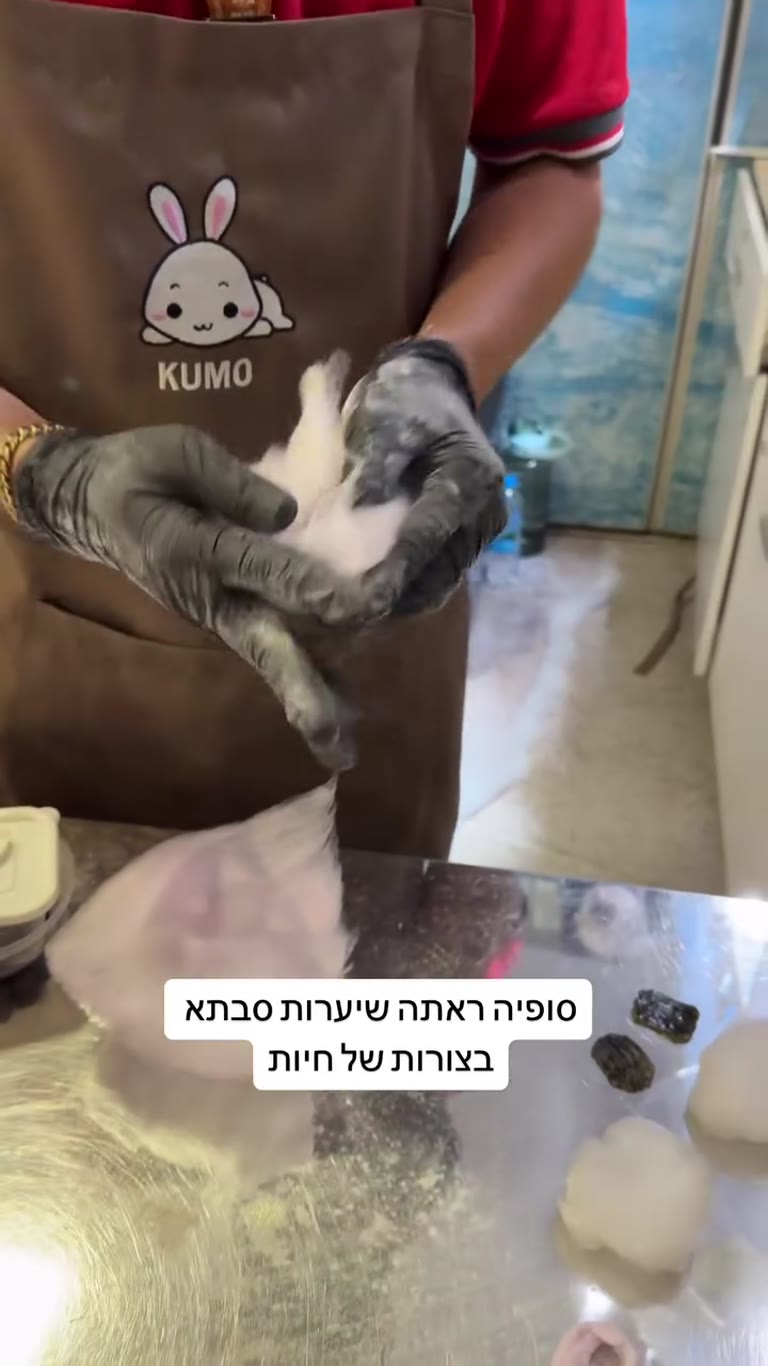 KUMO animal-shaped cotton candy, Bangkok