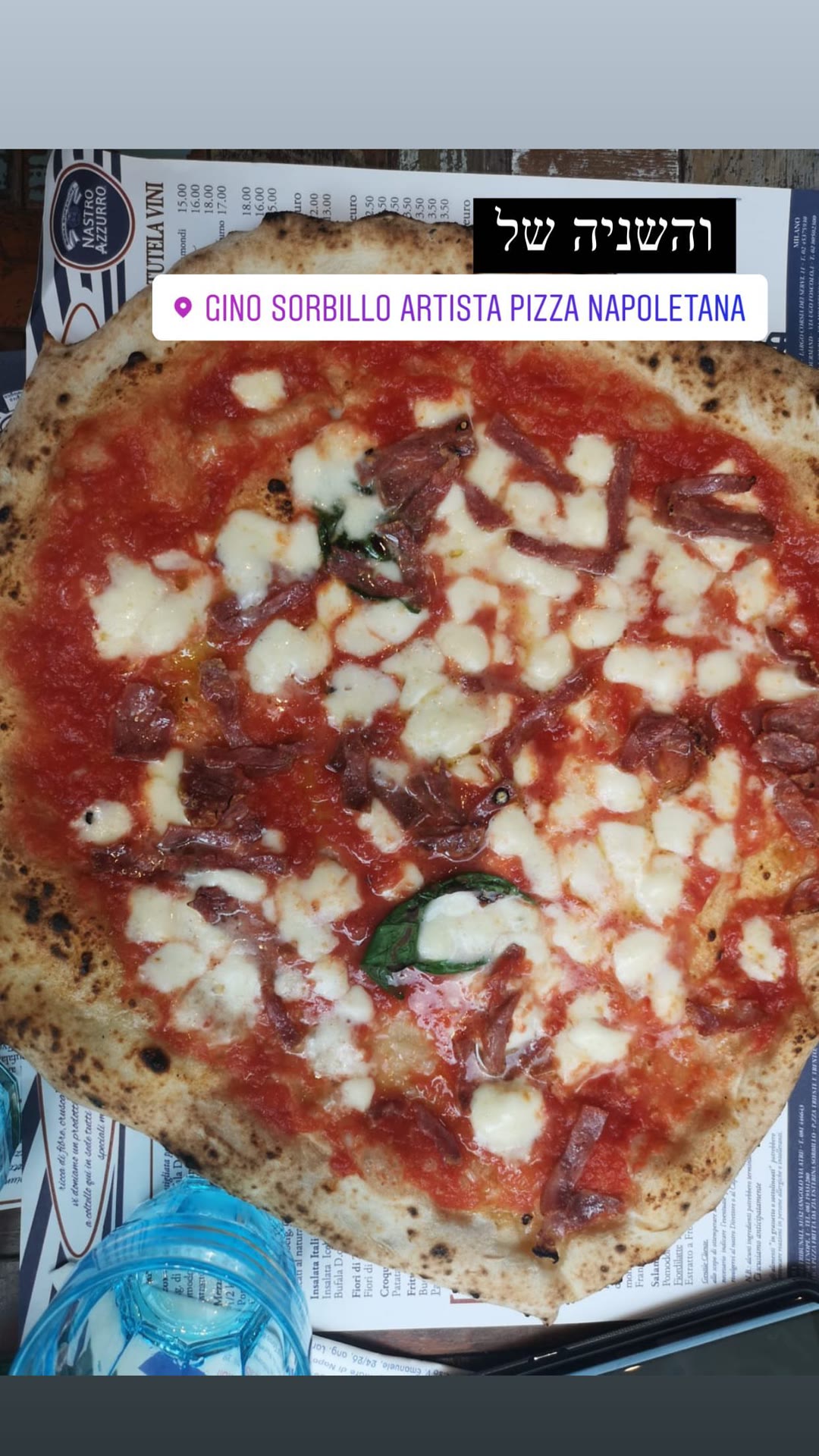 Pizza at Gino Sorbillo, Naples
