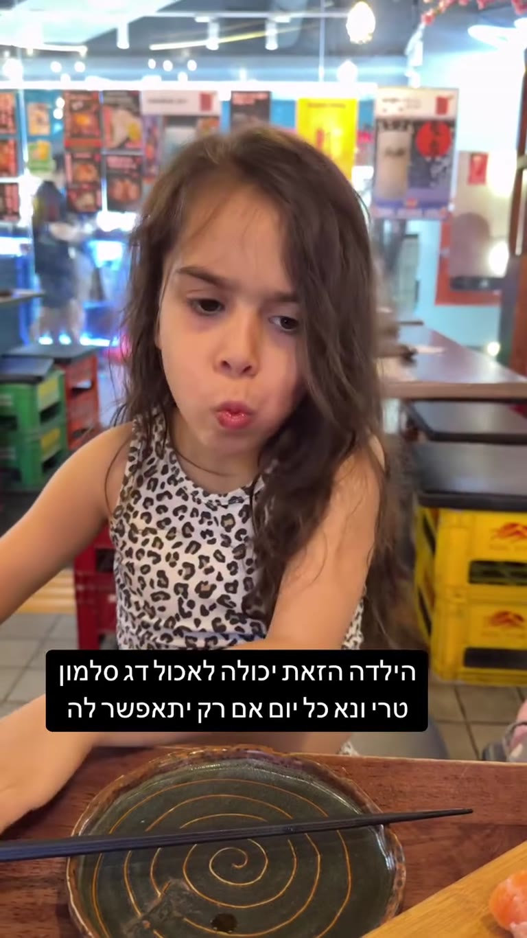Sushi stop in Bangkok with a salmon-loving kid