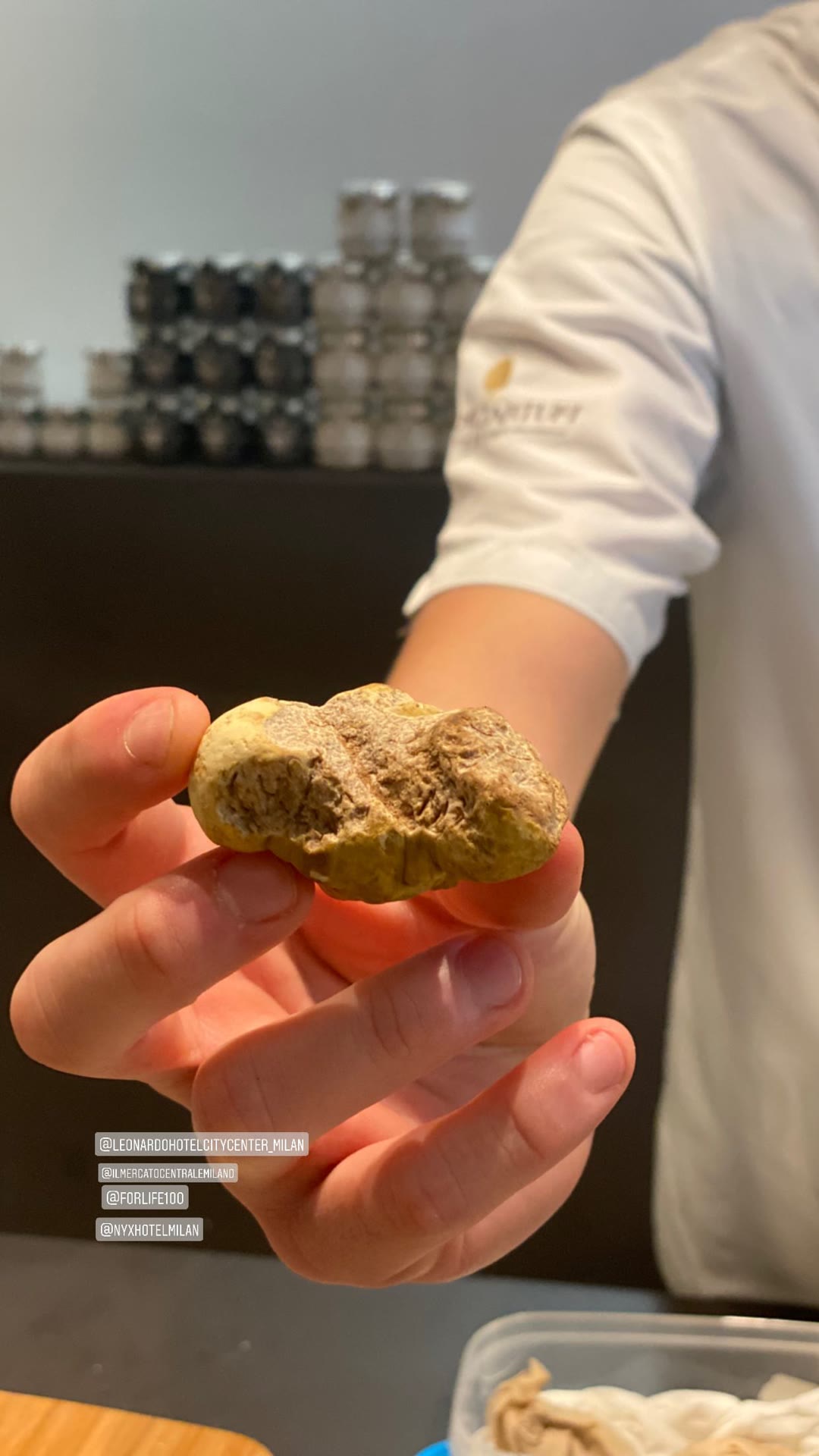 White truffle at Mercato Centrale Milano