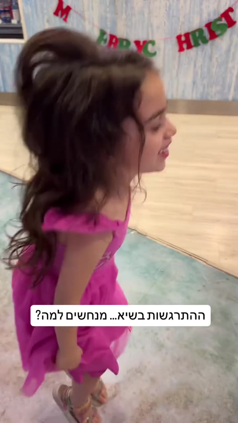 Excited kid in a Barbie dress, Bangkok trip