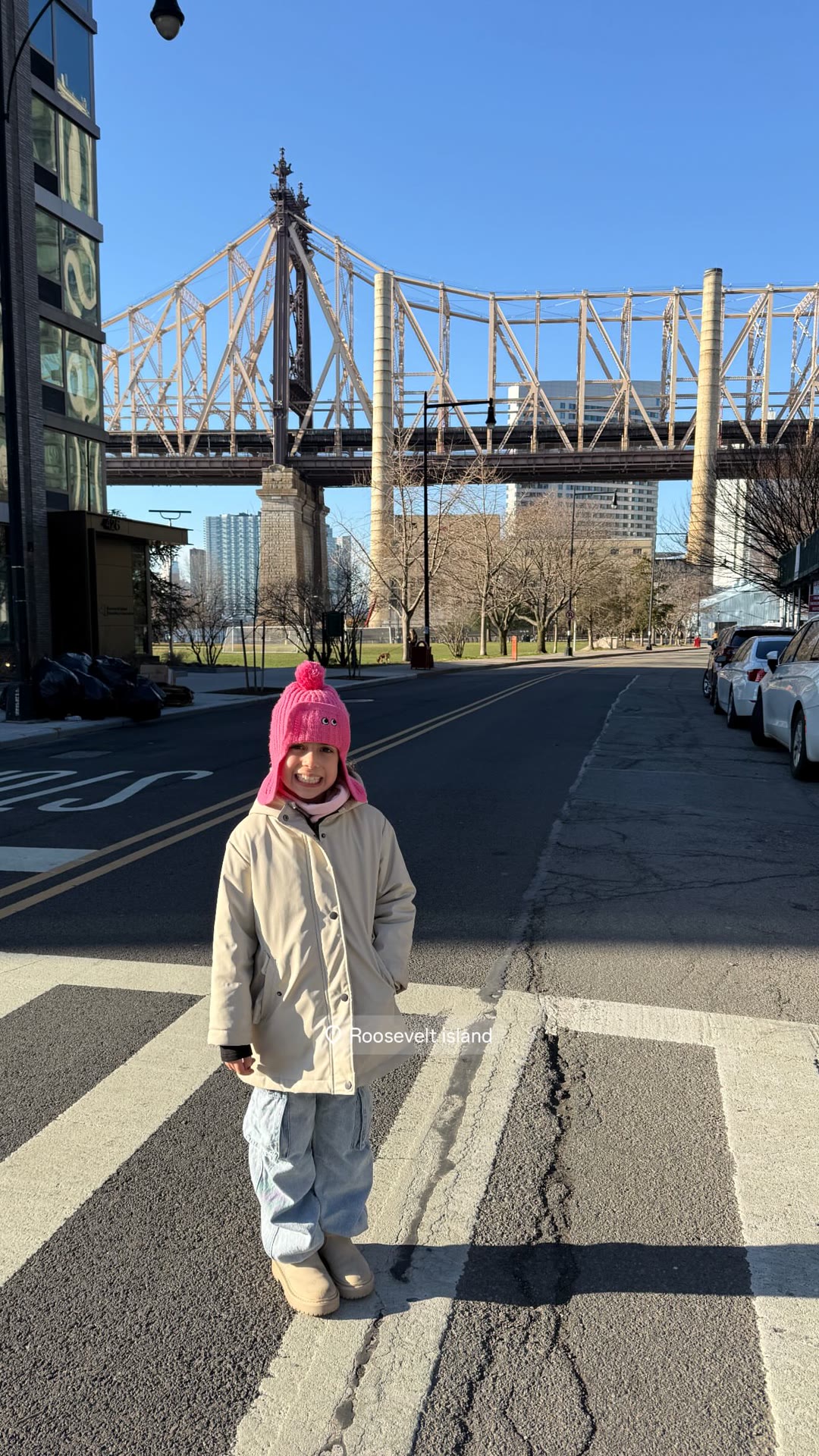 Roosevelt Island under the Queensboro Bridge