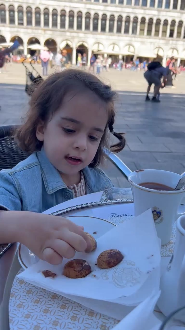Hot chocolate at Caffè Florian, Piazza San Marco