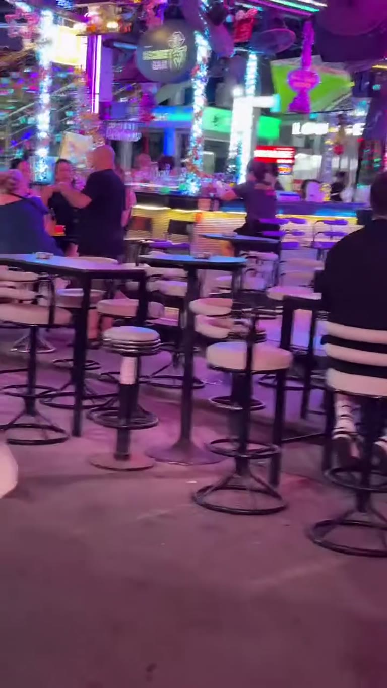Bangla Walking Street at night, Patong