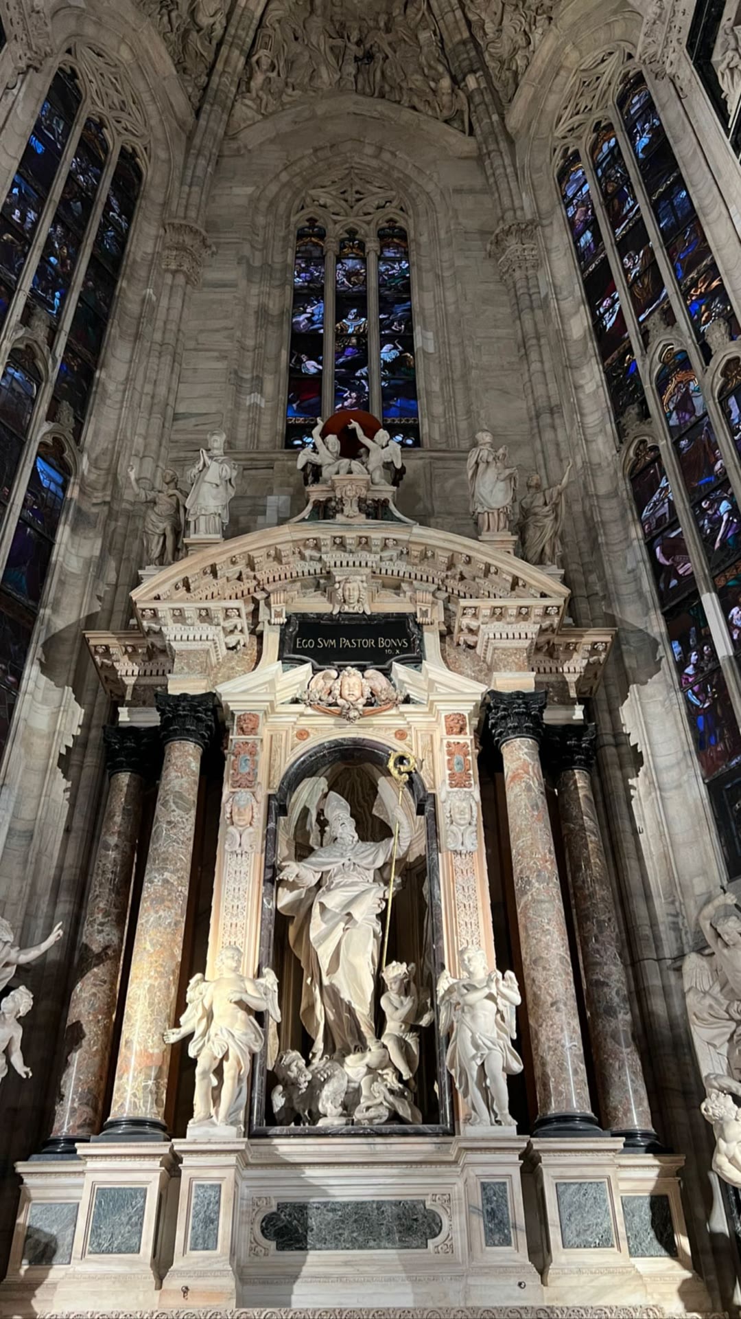 Inside the Duomo di Milano