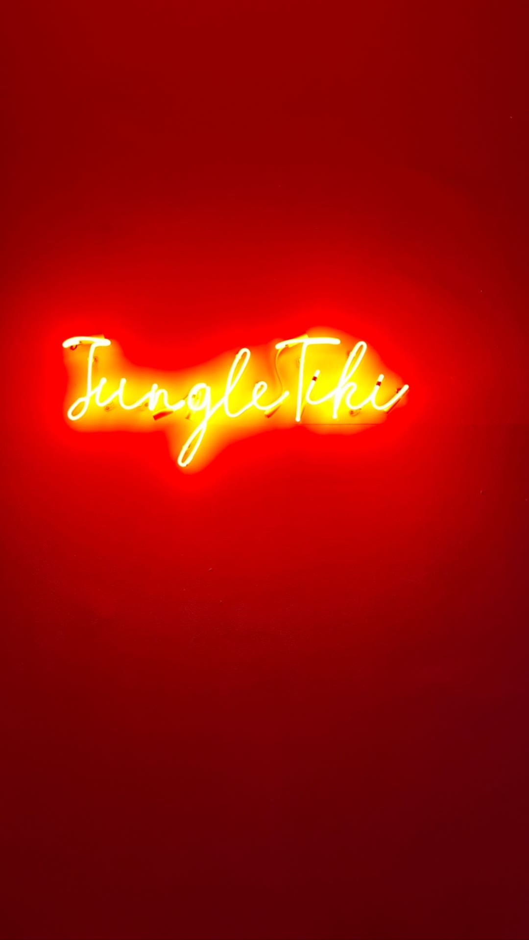 Jungle Tiki neon sign, Milan