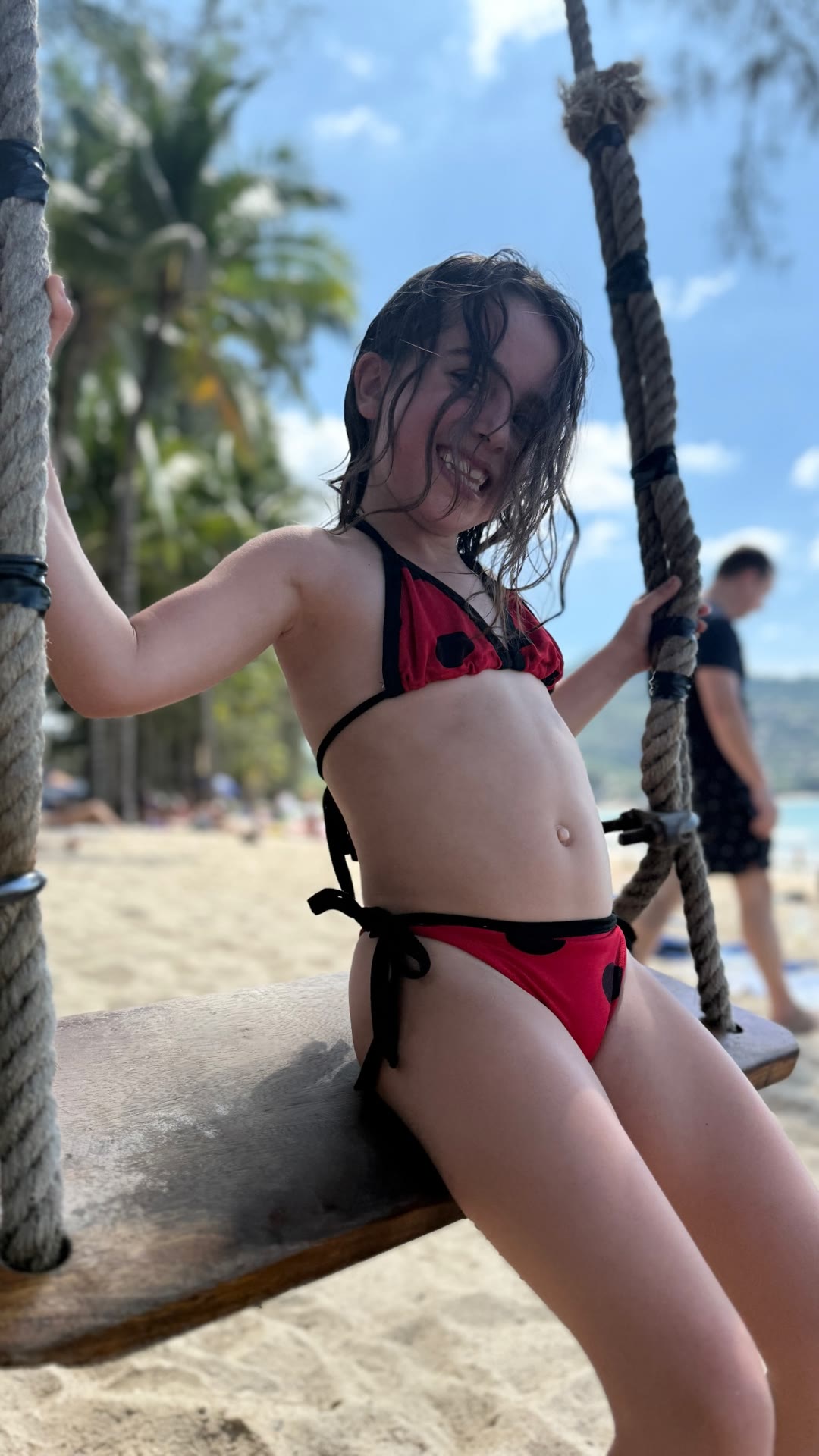 Beach swing day in Phuket