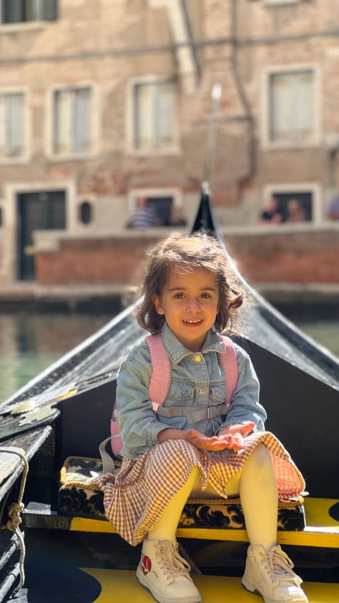 Gondola ride through Venice canals