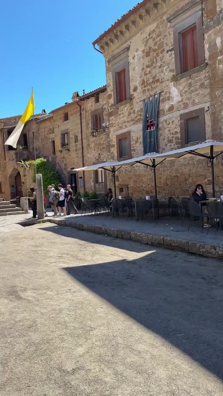 Piazza San Donato, Civita di Bagnoregio