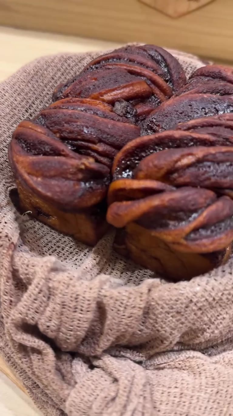 Chocolate babka in Bangkok