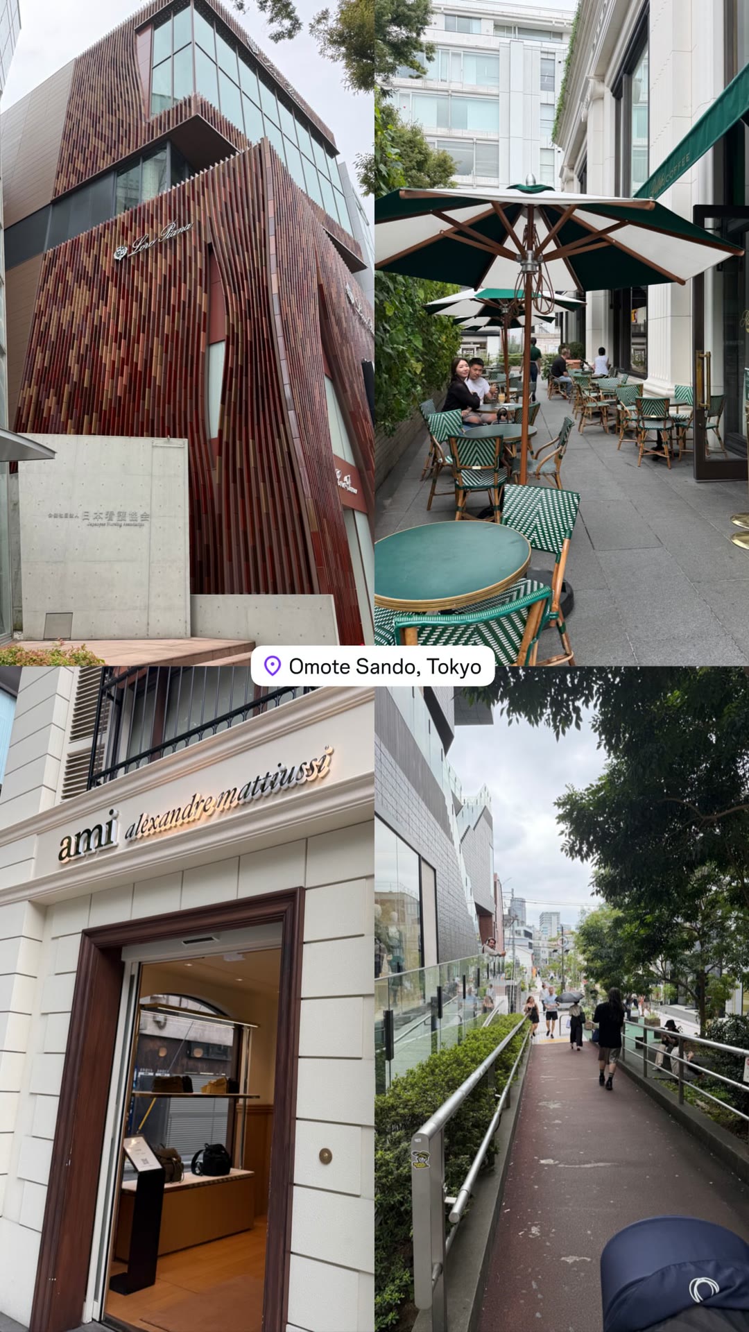Omotesando shopping stroll, Tokyo