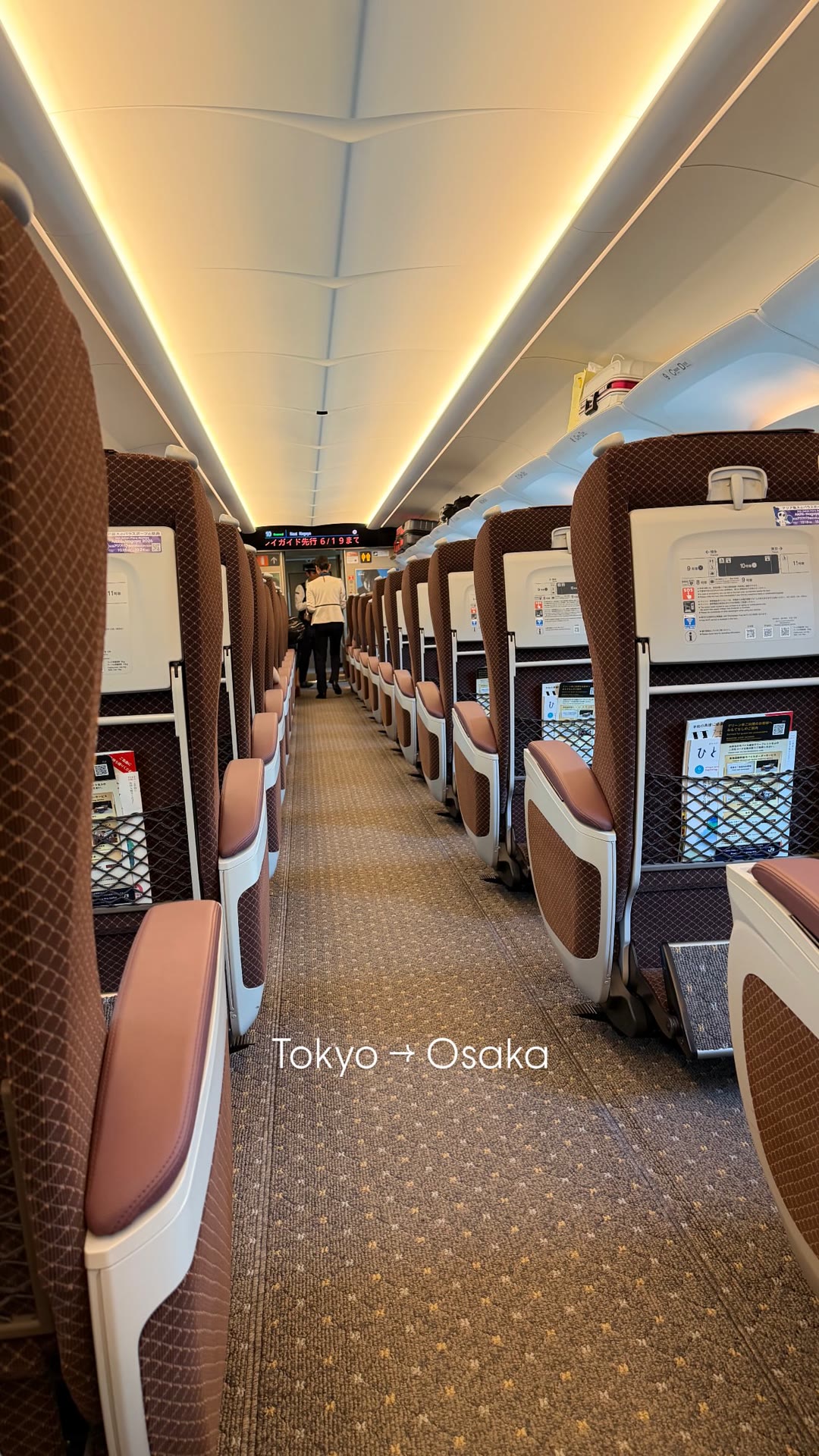 Shinkansen Tokyo → Osaka