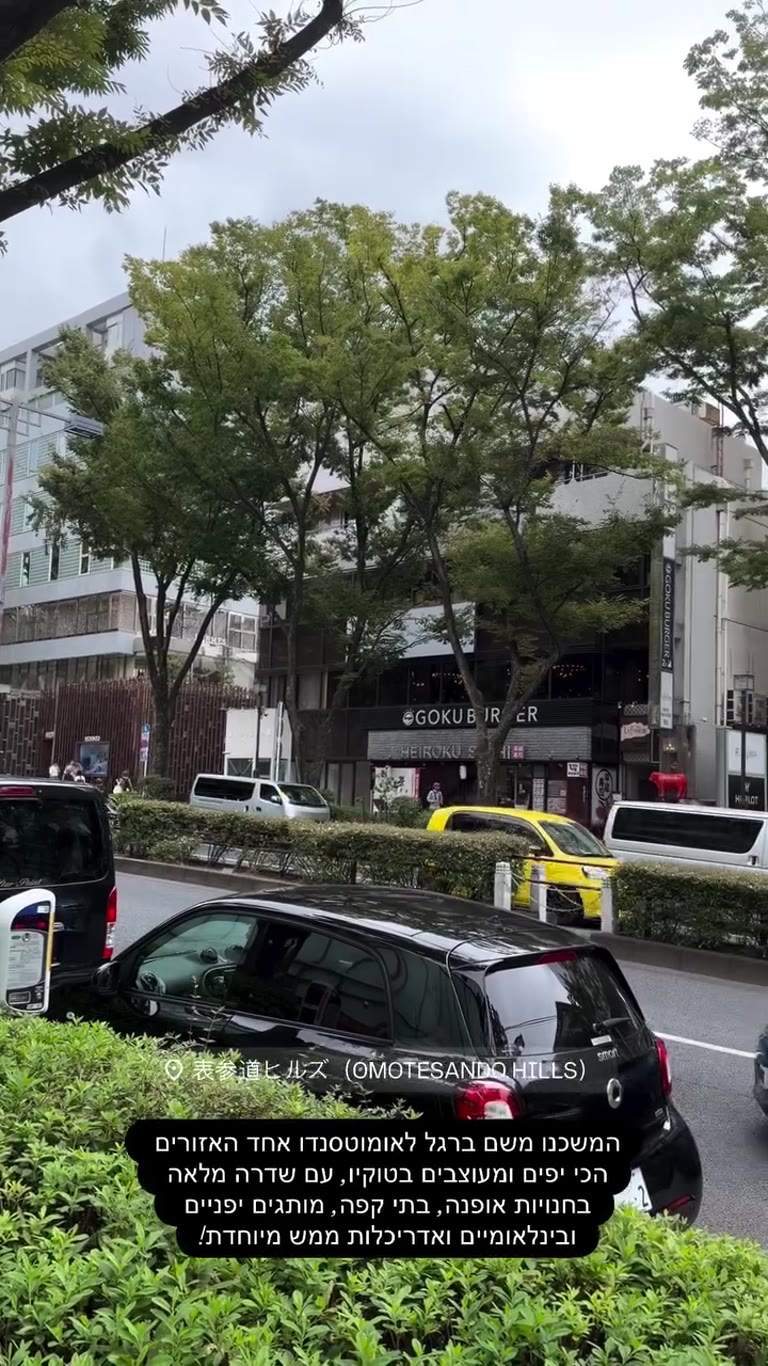 Omotesando Hills – שדרת האופנה של טוקיו
