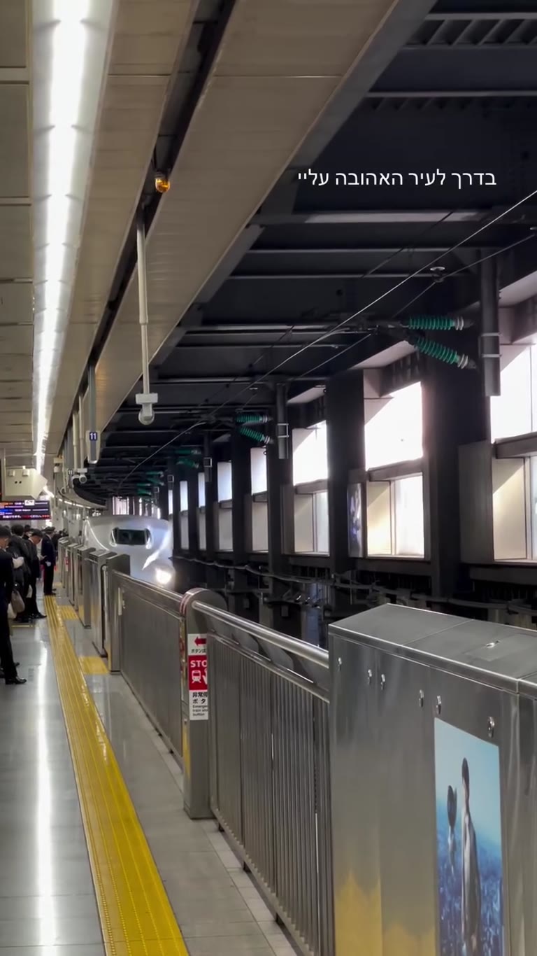 Shinkansen ride to Kyoto