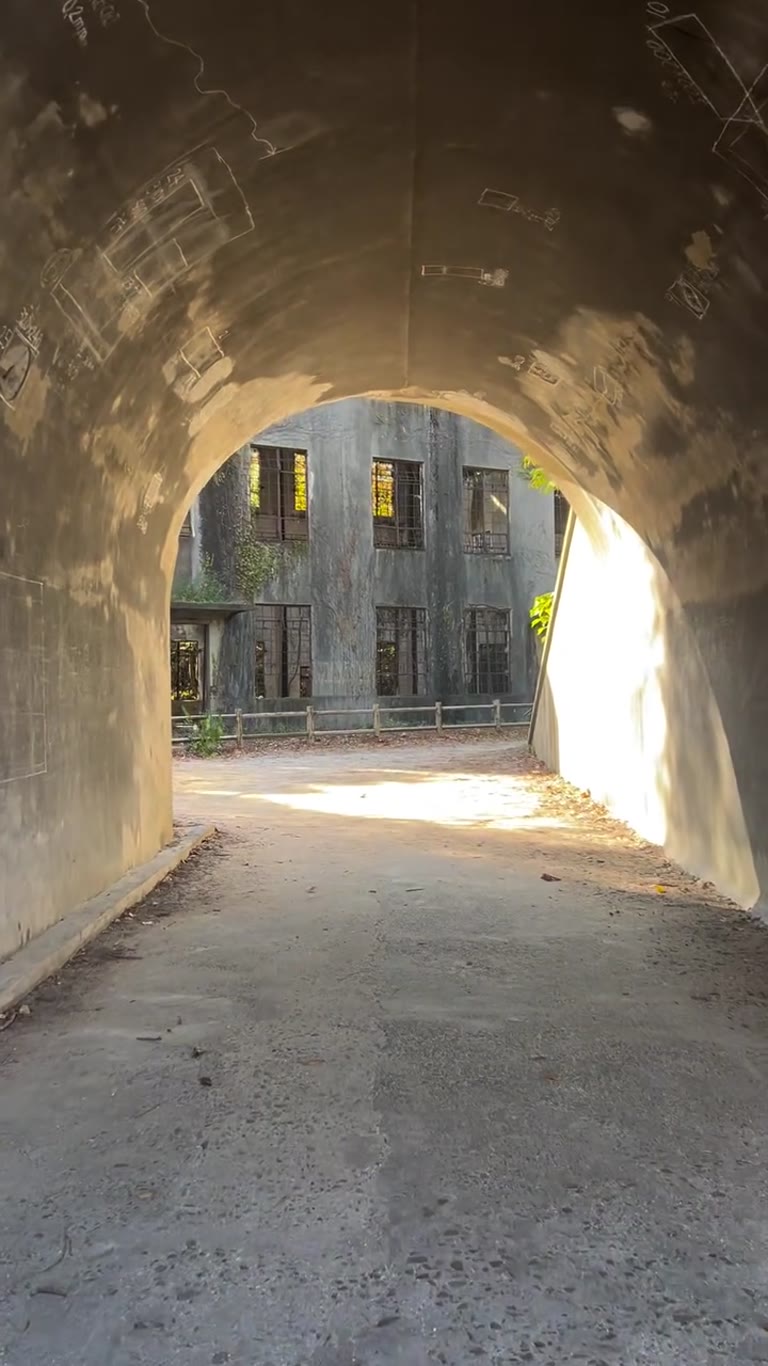 Poison gas factory ruins on Ōkunoshima