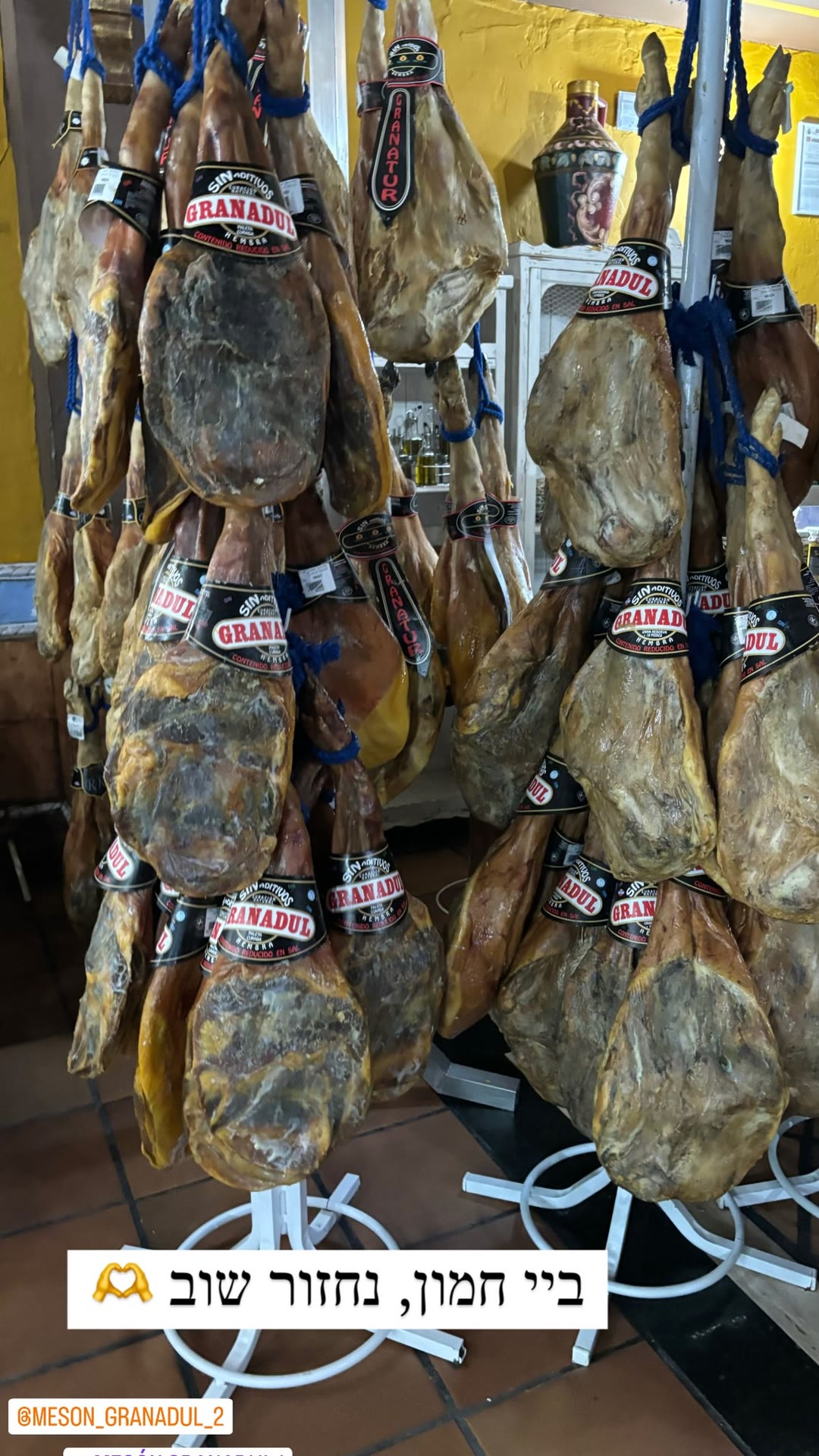 Mesón Granadul, jamón stop near Guadix