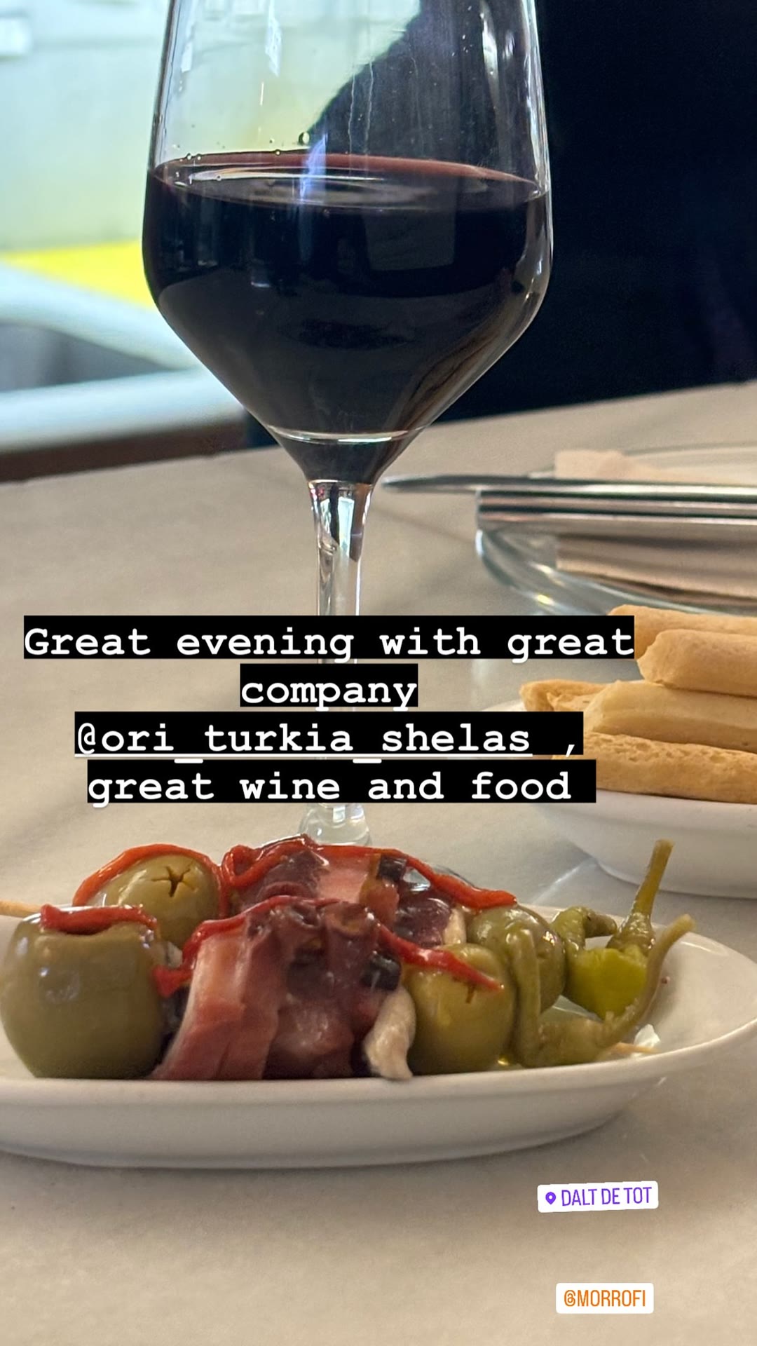 Vermouth snacks at Dalt de Tot & Morro Fi, Barcelona