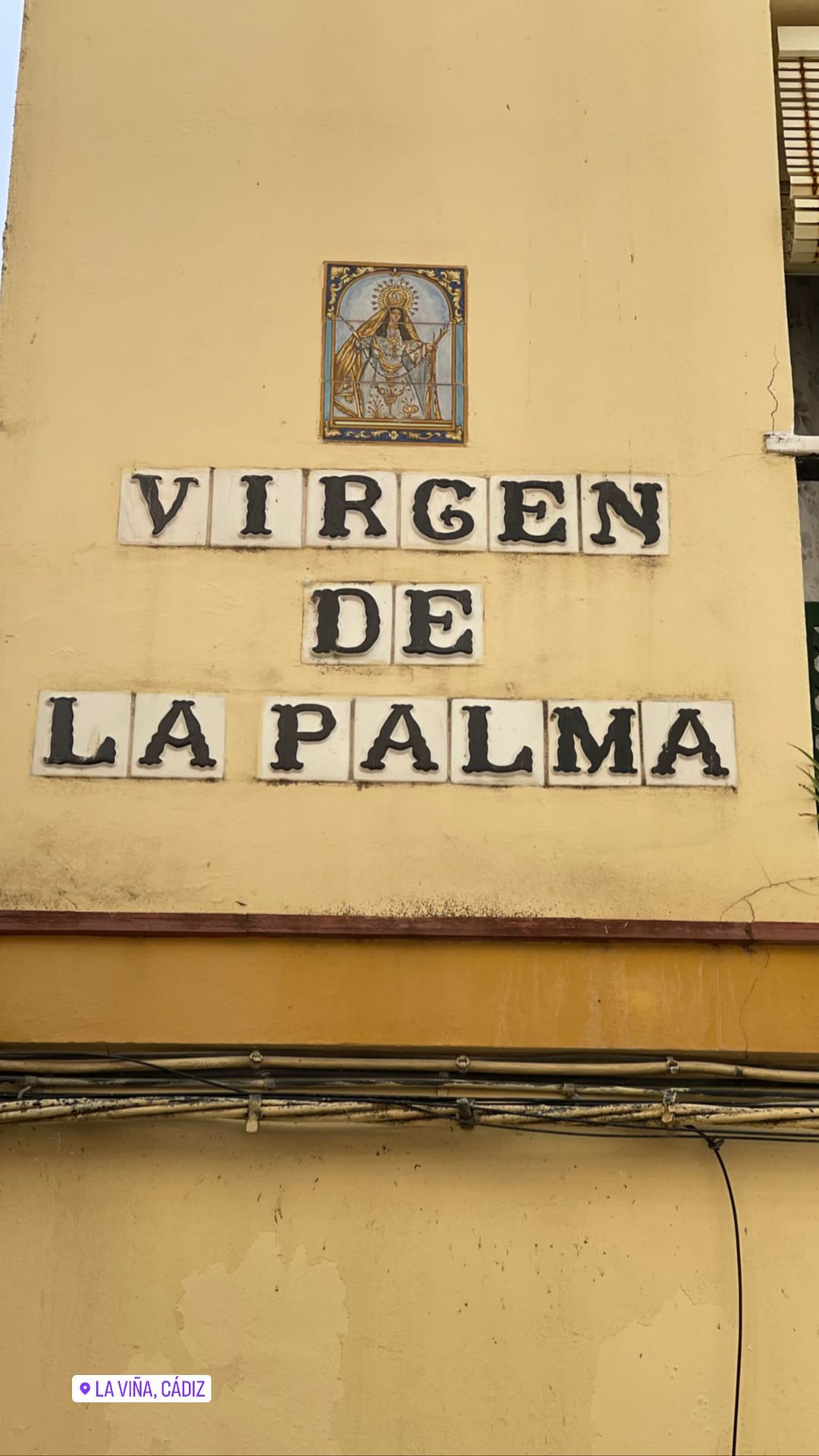 Calle Virgen de la Palma in La Viña, Cádiz
