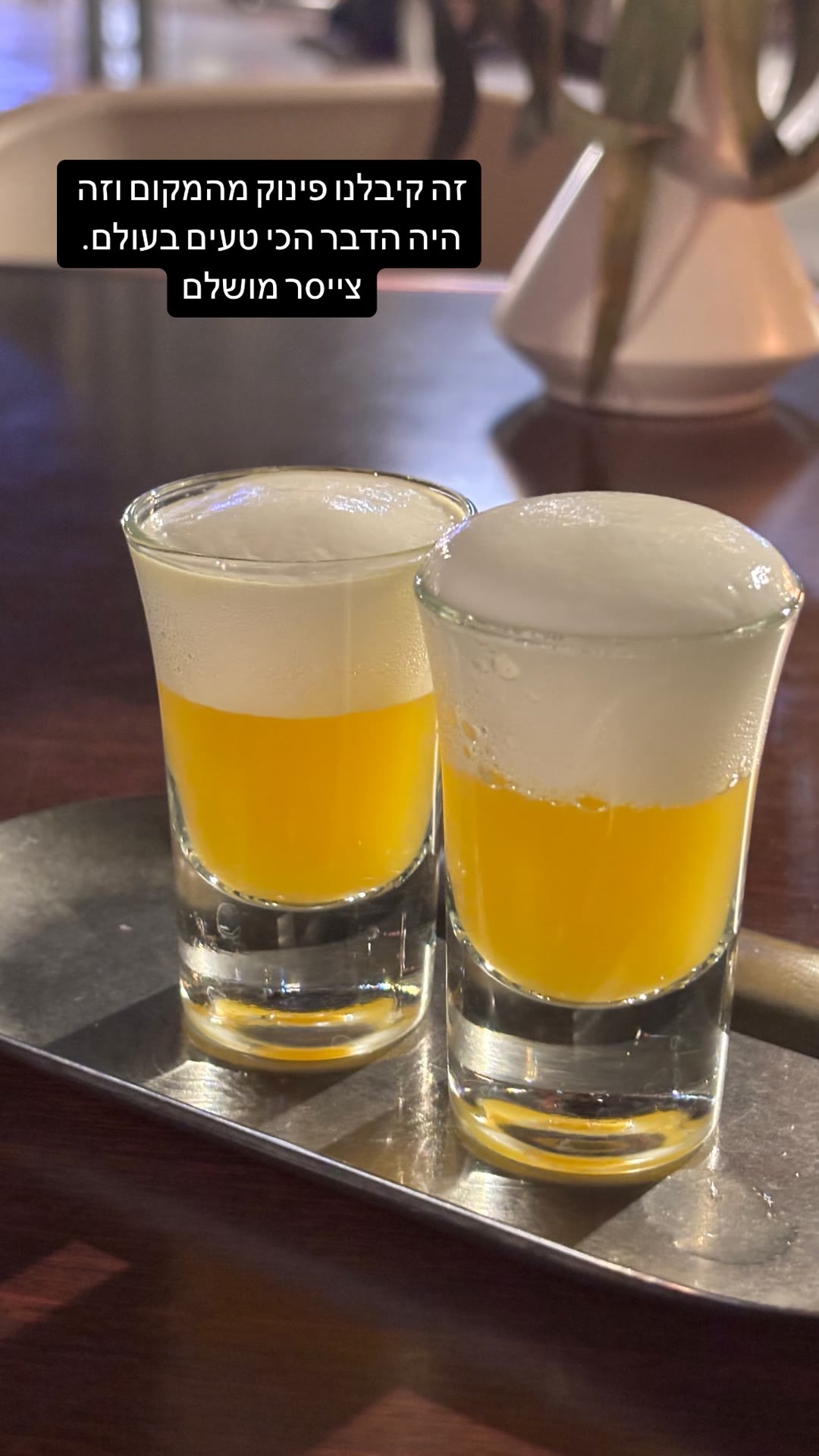Madre Taberna Moderna – free chaser shots