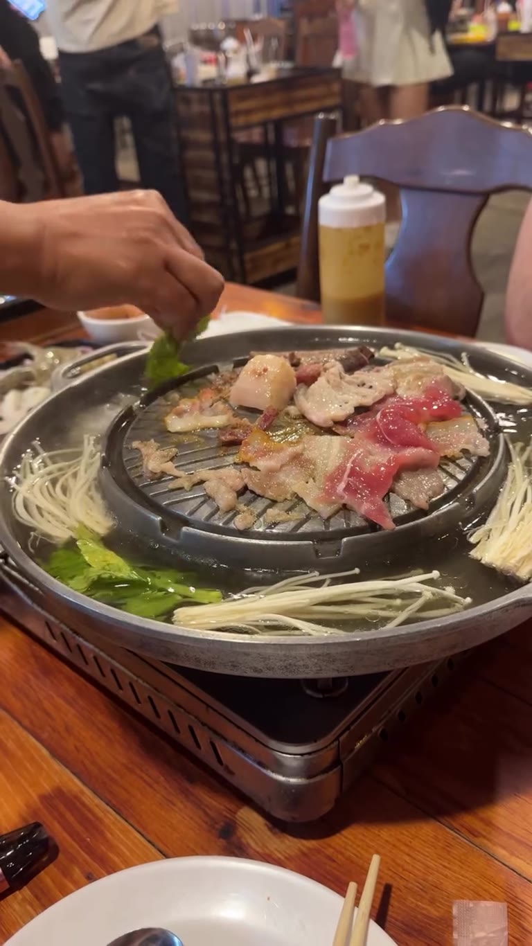 Mookata BBQ grill in Phuket