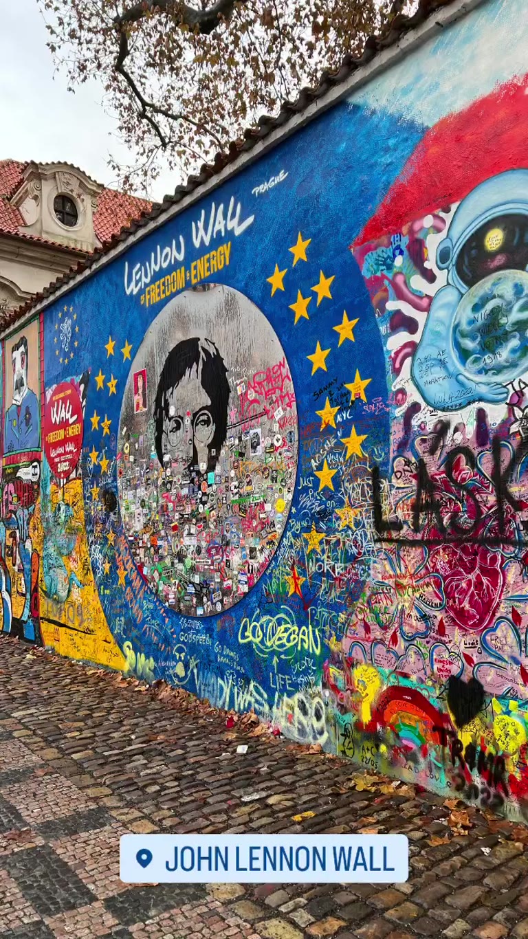 John Lennon Wall, Prague