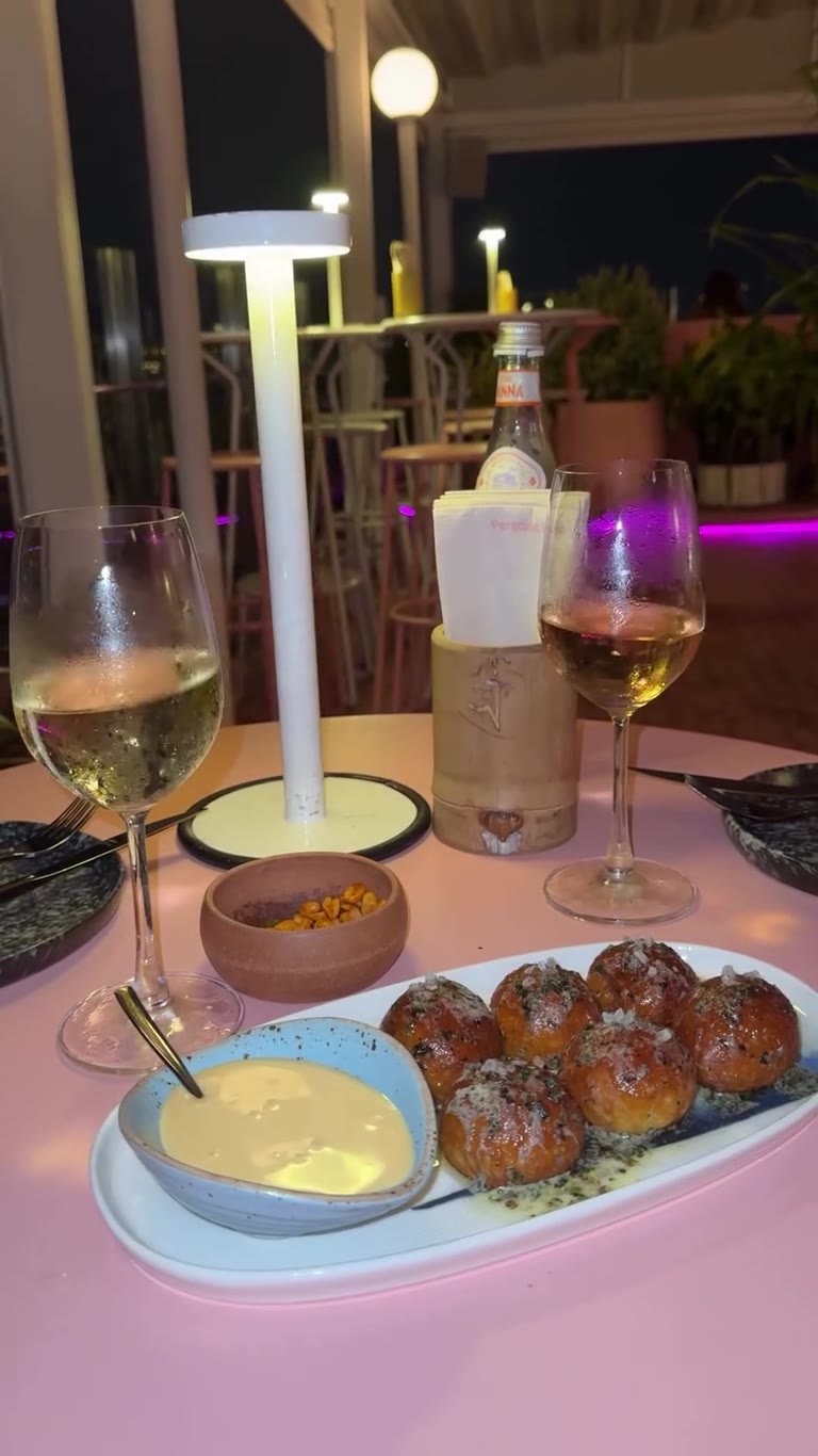 Rooftop drinks and dough balls in Bangkok