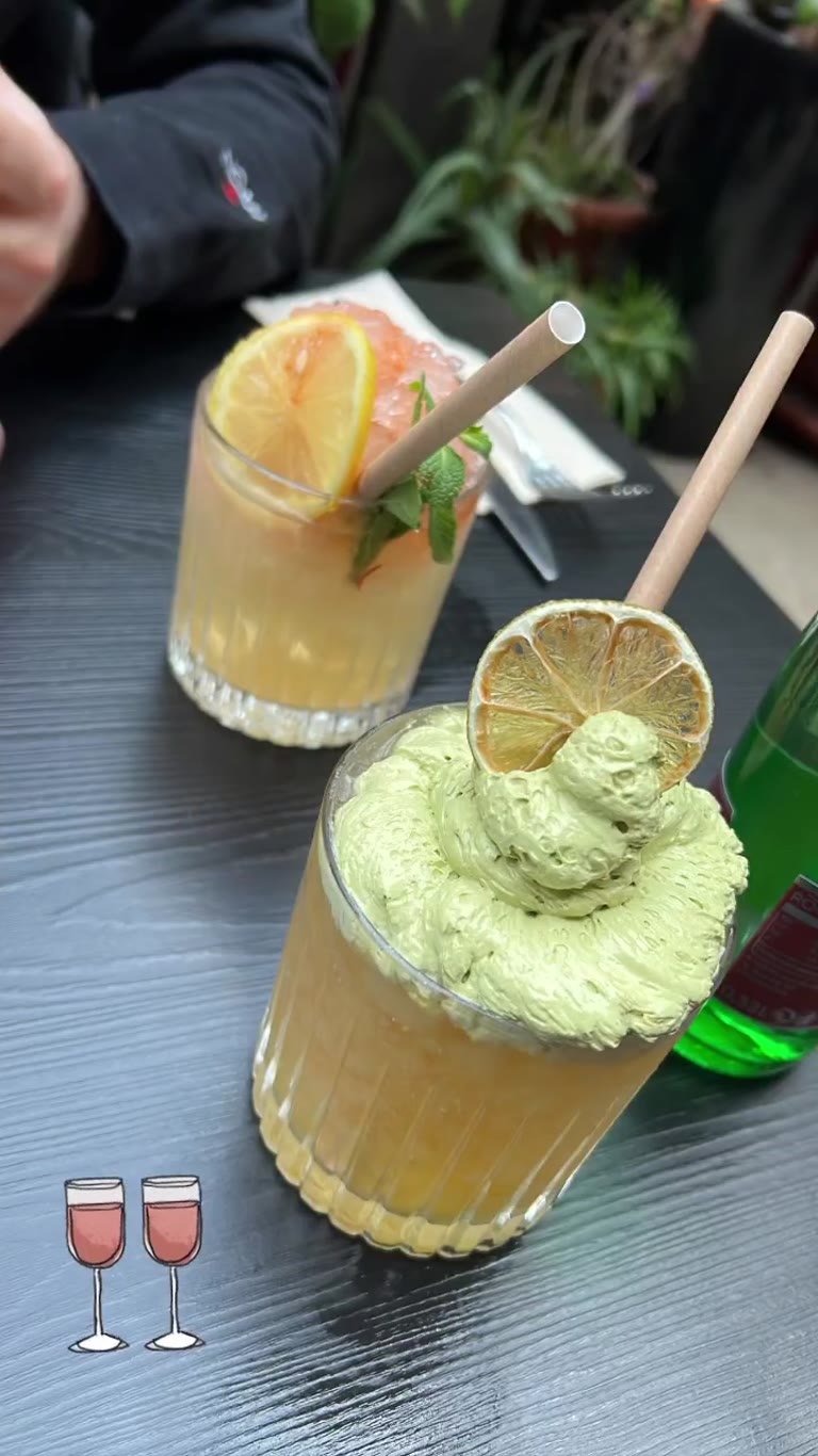Cocktails in Budapest