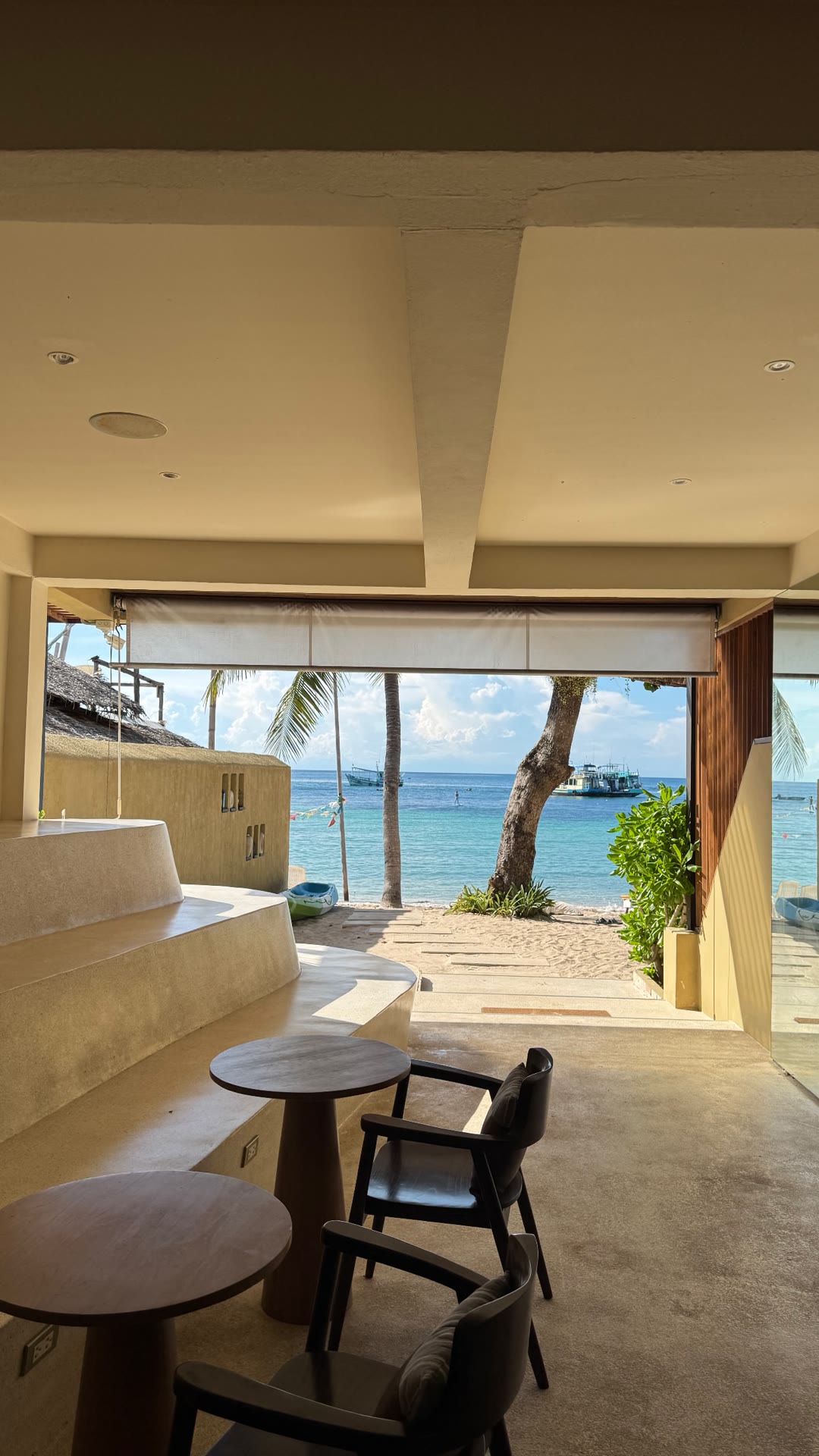 Beachfront lounge on Koh Tao