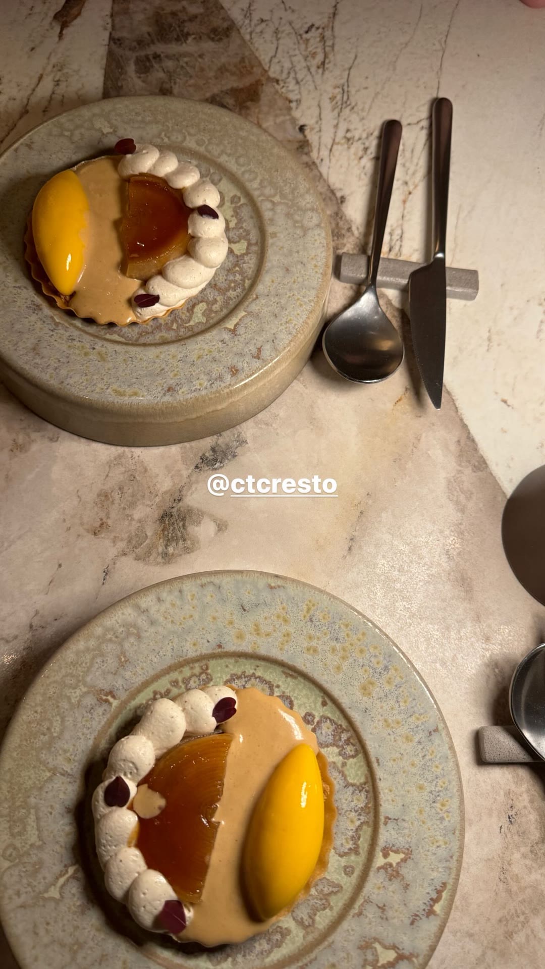 Dessert at CTC Urban Gastronomy, Athens